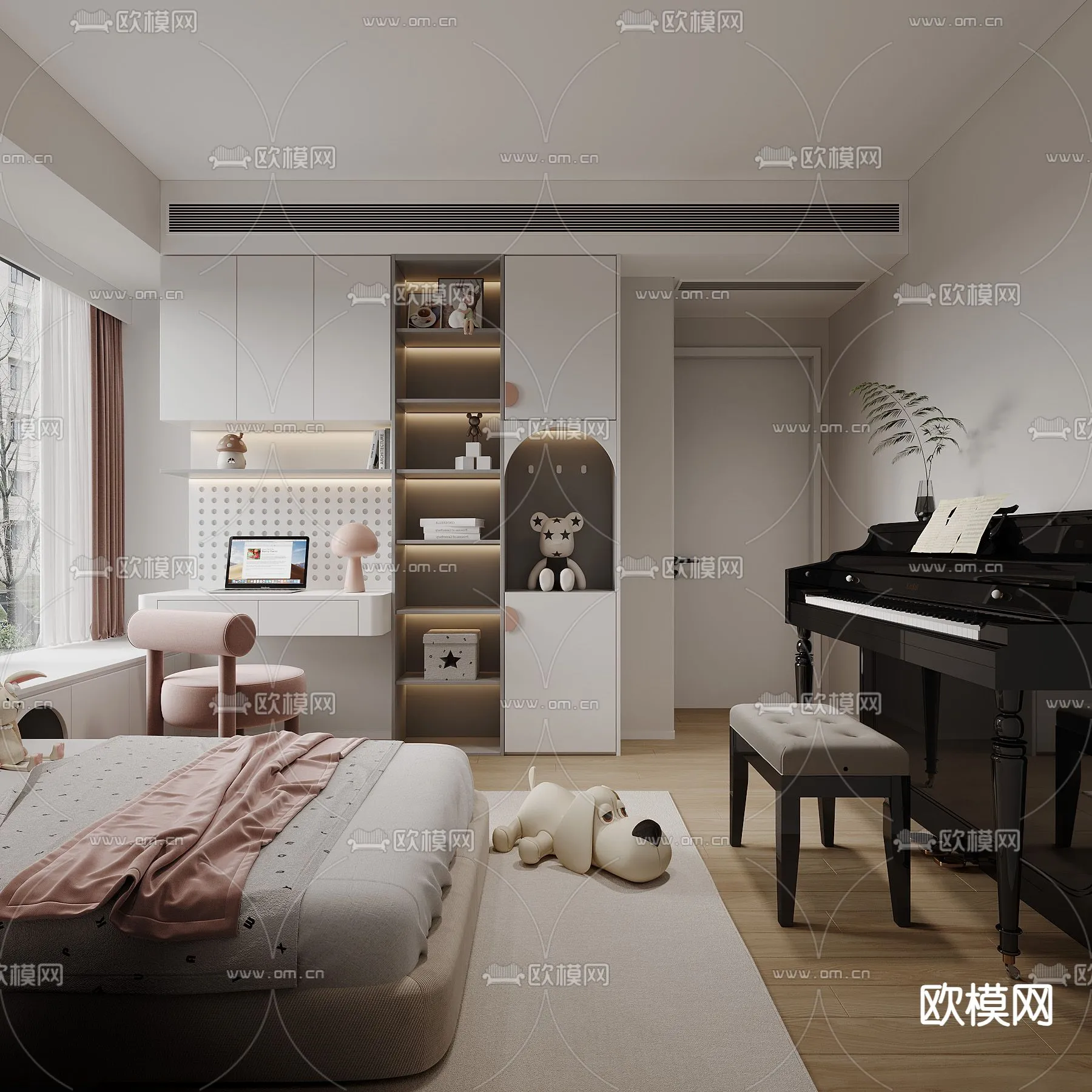 CHILDROOM SETS - CORONA - 3D MODEL - 2673