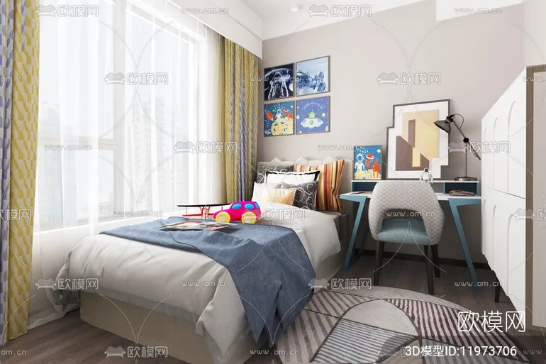 CHILDROOM SETS - VRAY / CORONA - 3D MODEL - 2570