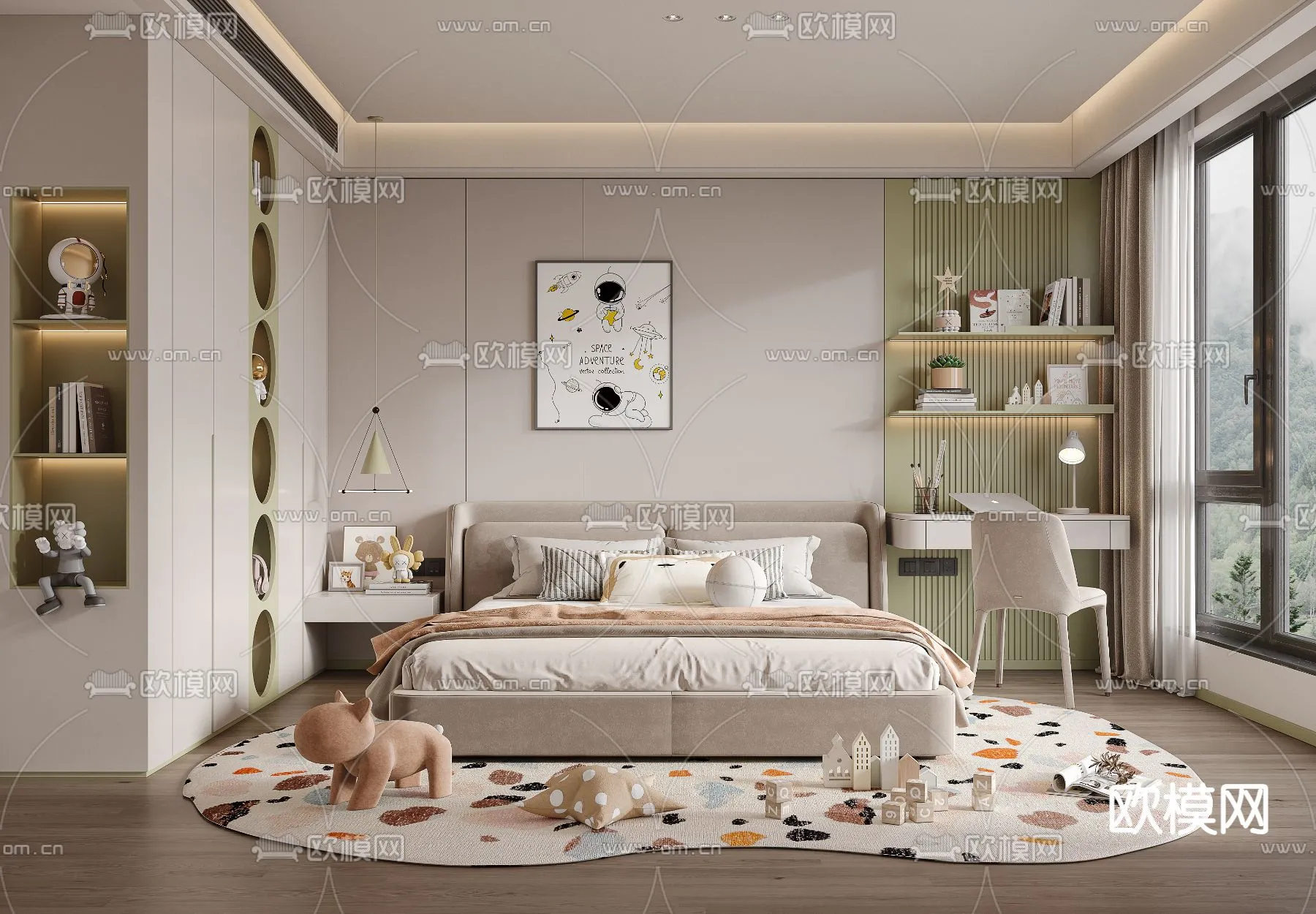 CHILDROOM SETS - VRAY / CORONA - 3D MODEL - 2581