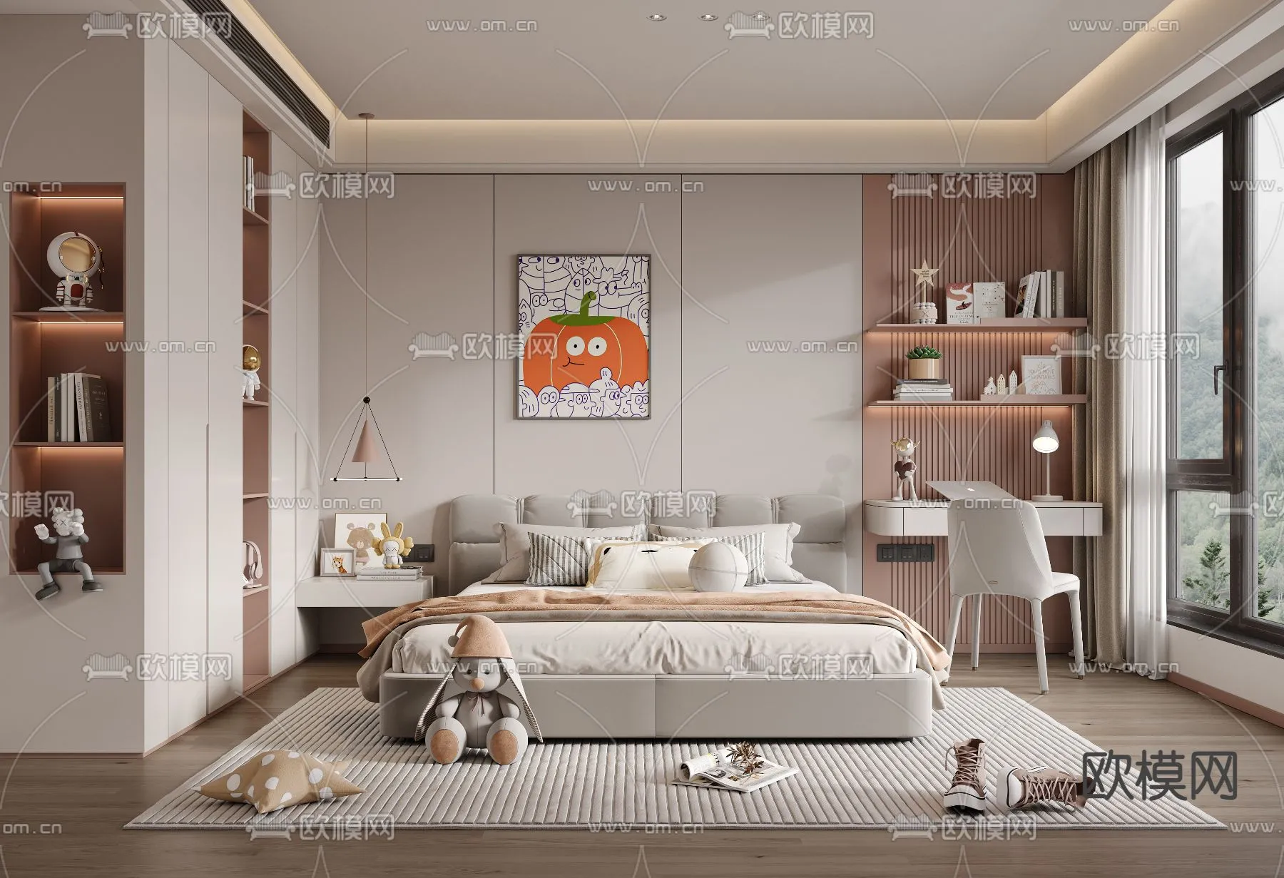 CHILDROOM SETS - VRAY / CORONA - 3D MODEL - 2582