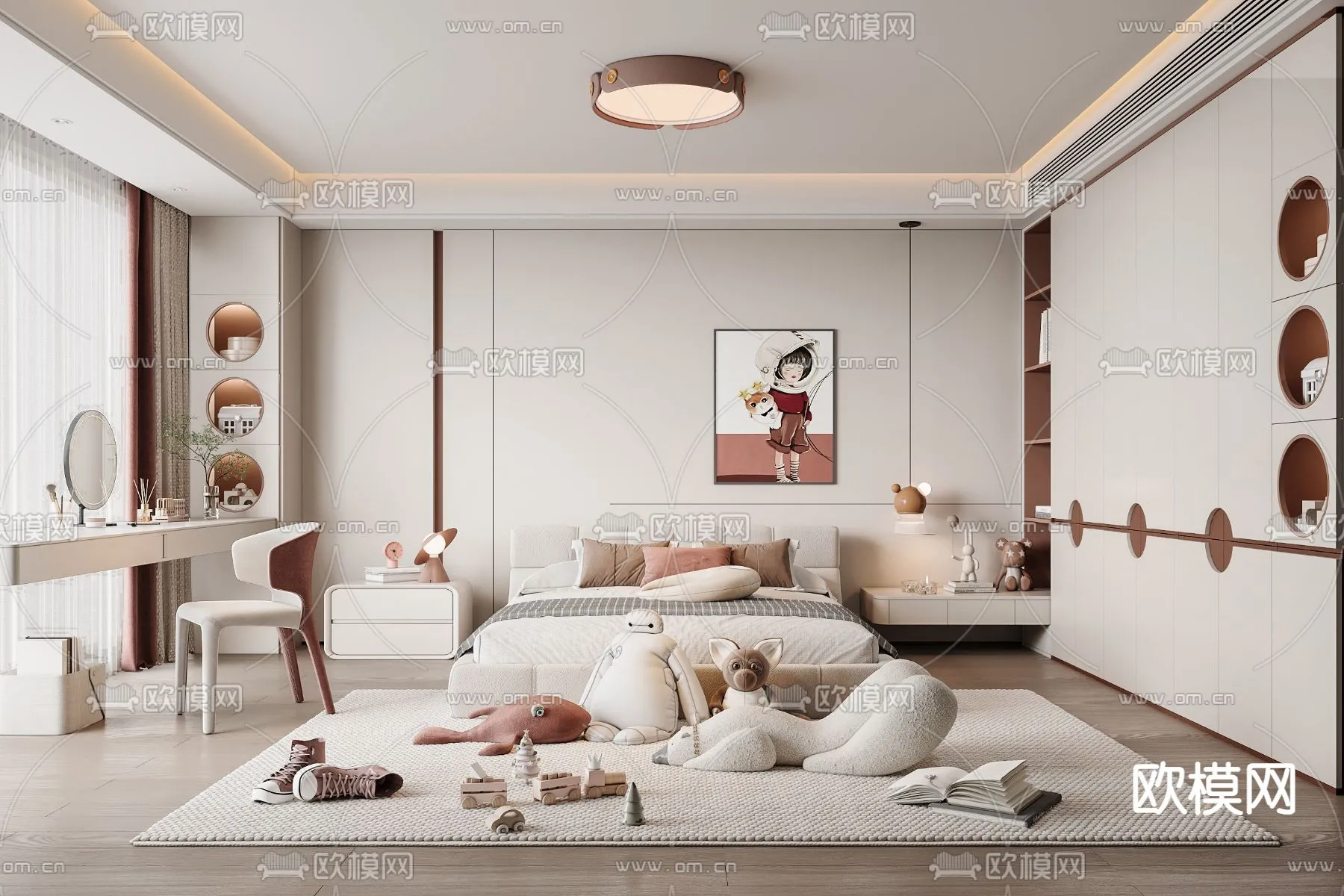 CHILDROOM SETS - VRAY / CORONA - 3D MODEL - 2583