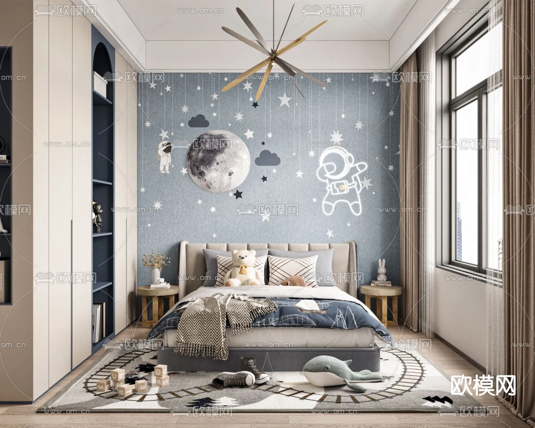 CHILDROOM SETS - VRAY / CORONA - 3D MODEL - 2586