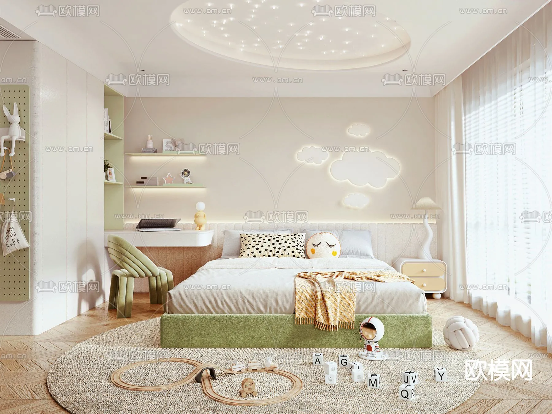 CHILDROOM SETS - VRAY / CORONA - 3D MODEL - 2589