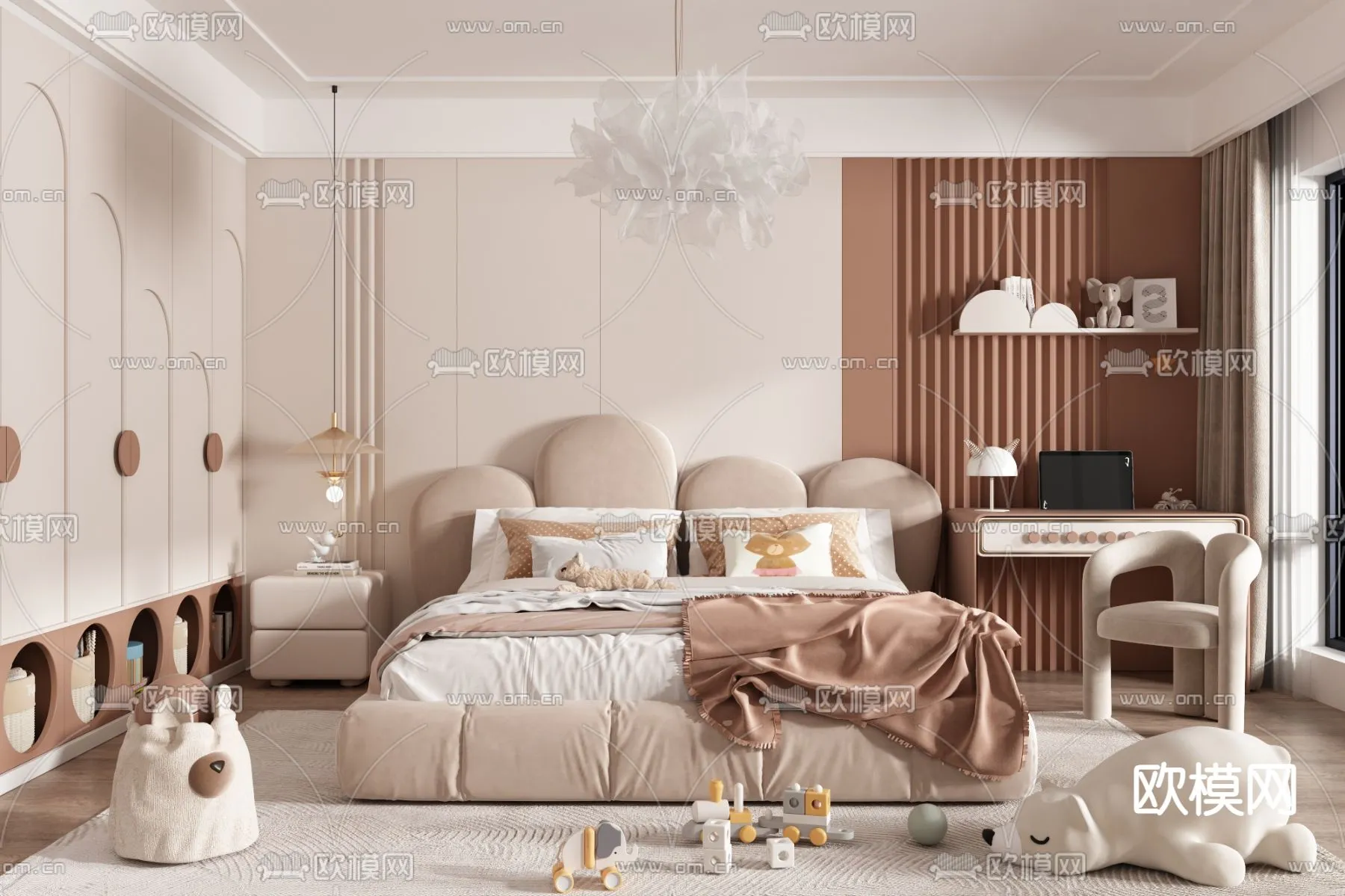 CHILDROOM SETS - VRAY / CORONA - 3D MODEL - 2592