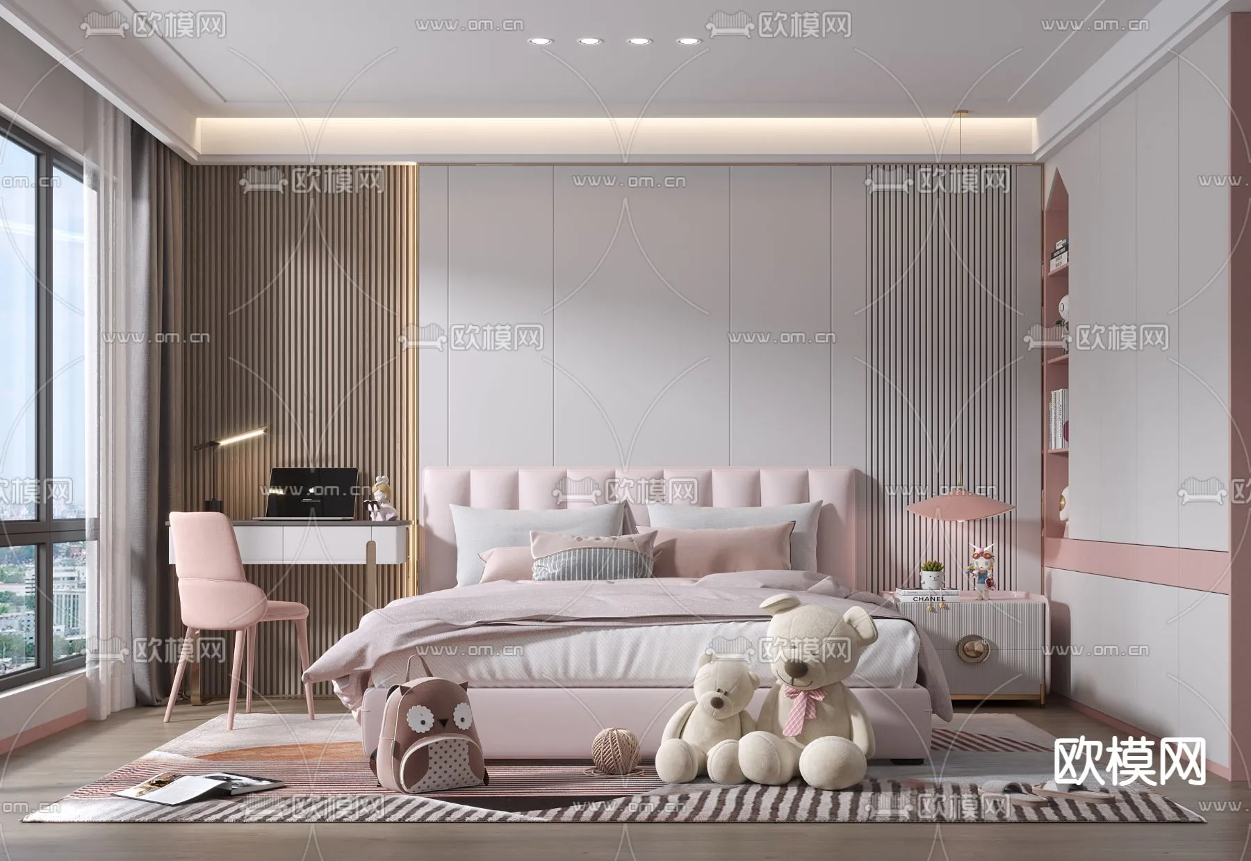 CHILDROOM SETS - VRAY / CORONA - 3D MODEL - 2600