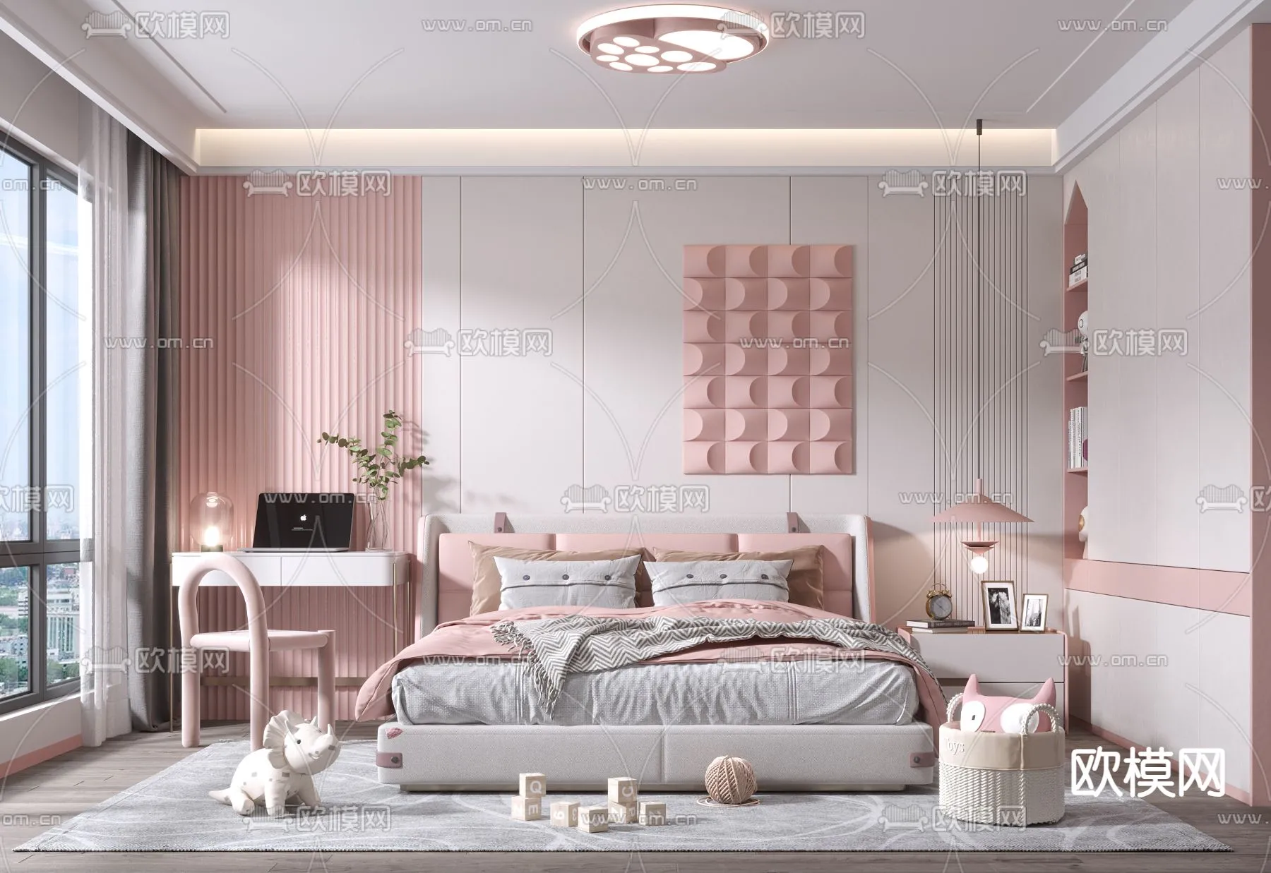 CHILDROOM SETS - VRAY / CORONA - 3D MODEL - 2601