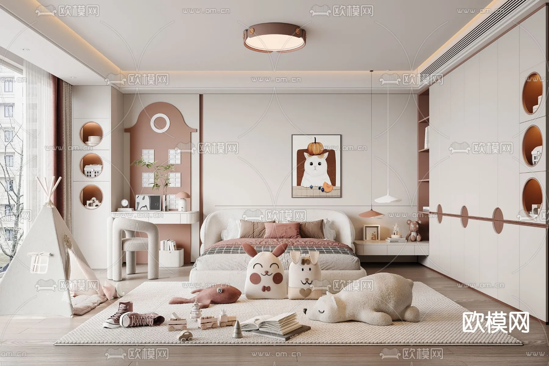 CHILDROOM SETS – VRAY / CORONA – 3D MODEL – 2605