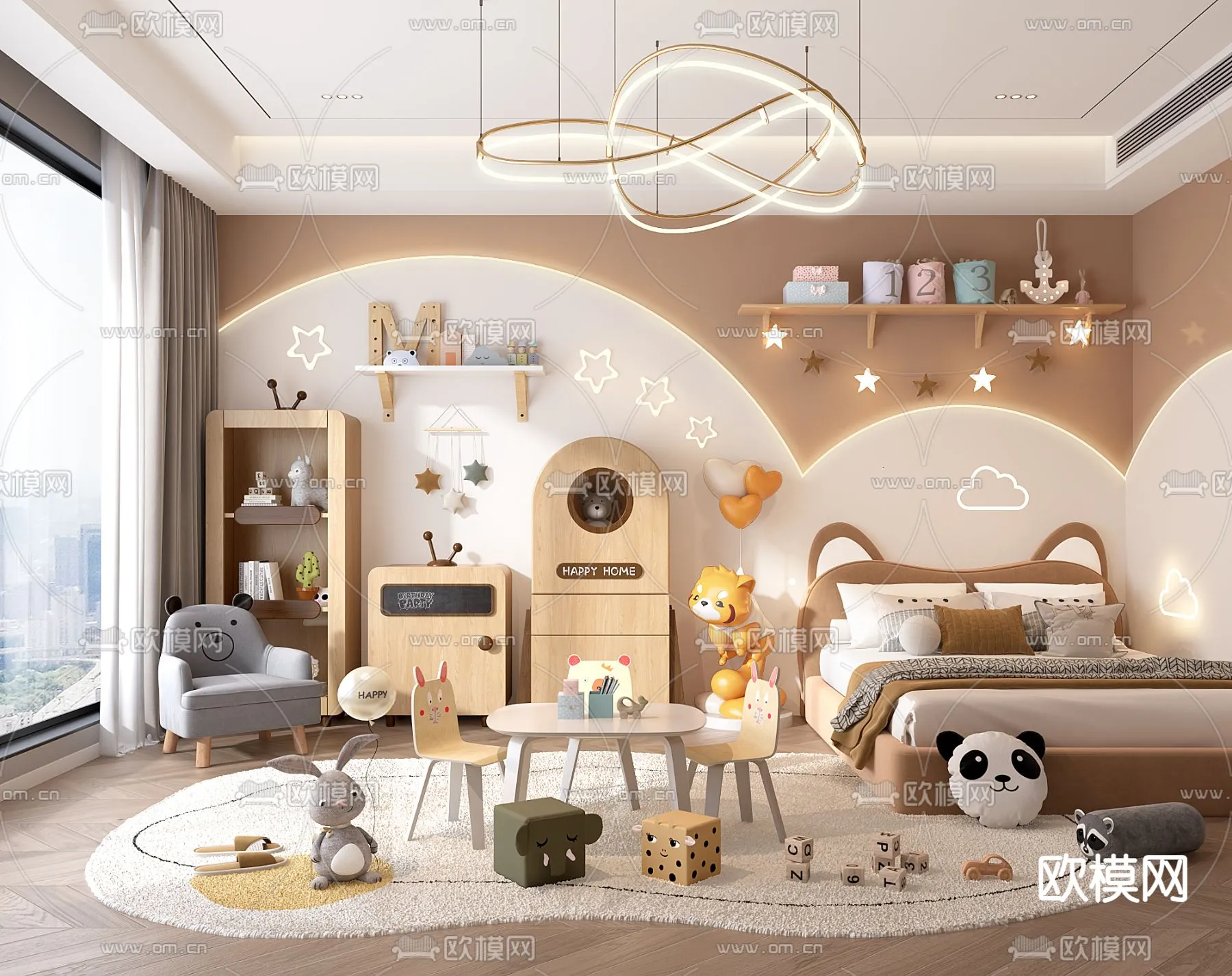 CHILDROOM SETS - VRAY / CORONA - 3D MODEL - 2606