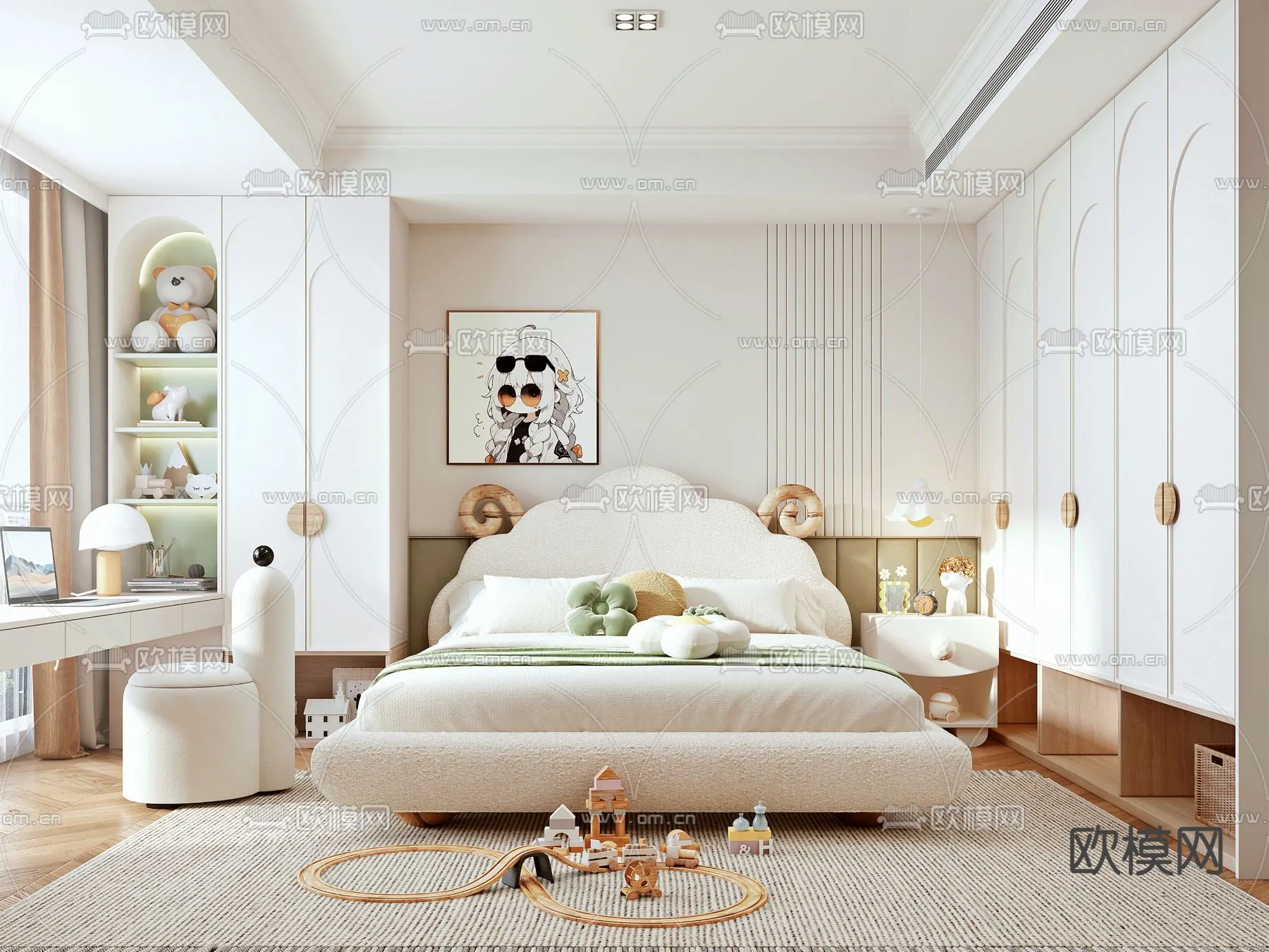 CHILDROOM SETS - VRAY / CORONA - 3D MODEL - 2608