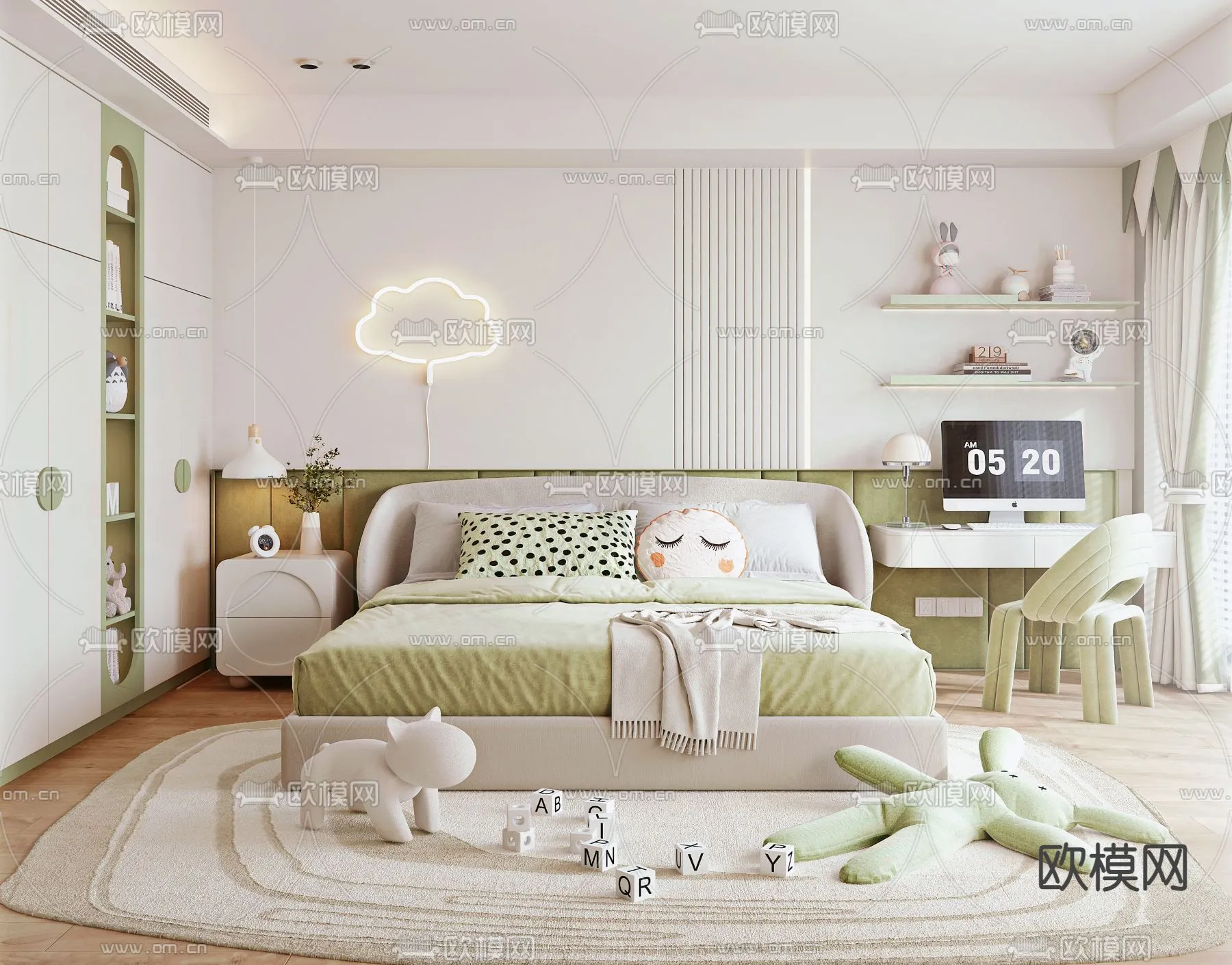 CHILDROOM SETS - VRAY / CORONA - 3D MODEL - 2613