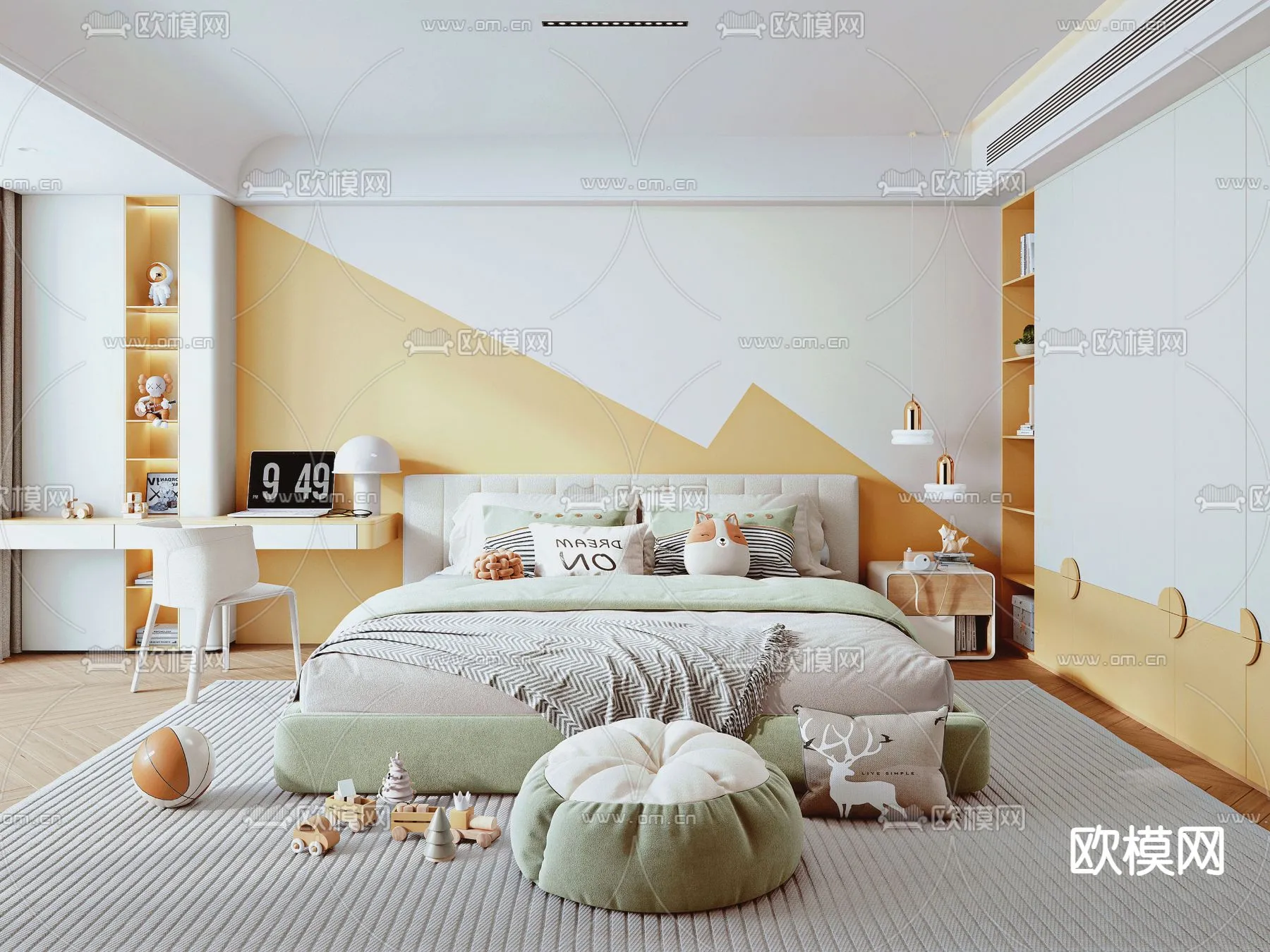 CHILDROOM SETS - VRAY / CORONA - 3D MODEL - 2614