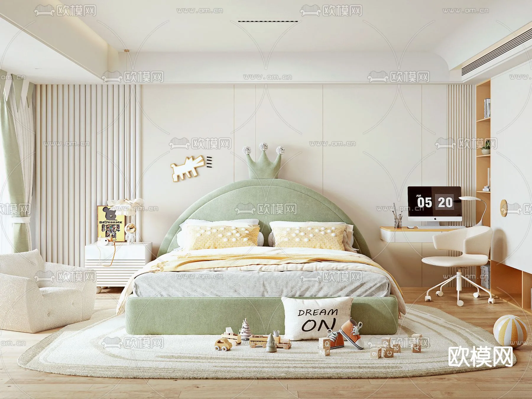 CHILDROOM SETS - VRAY / CORONA - 3D MODEL - 2623
