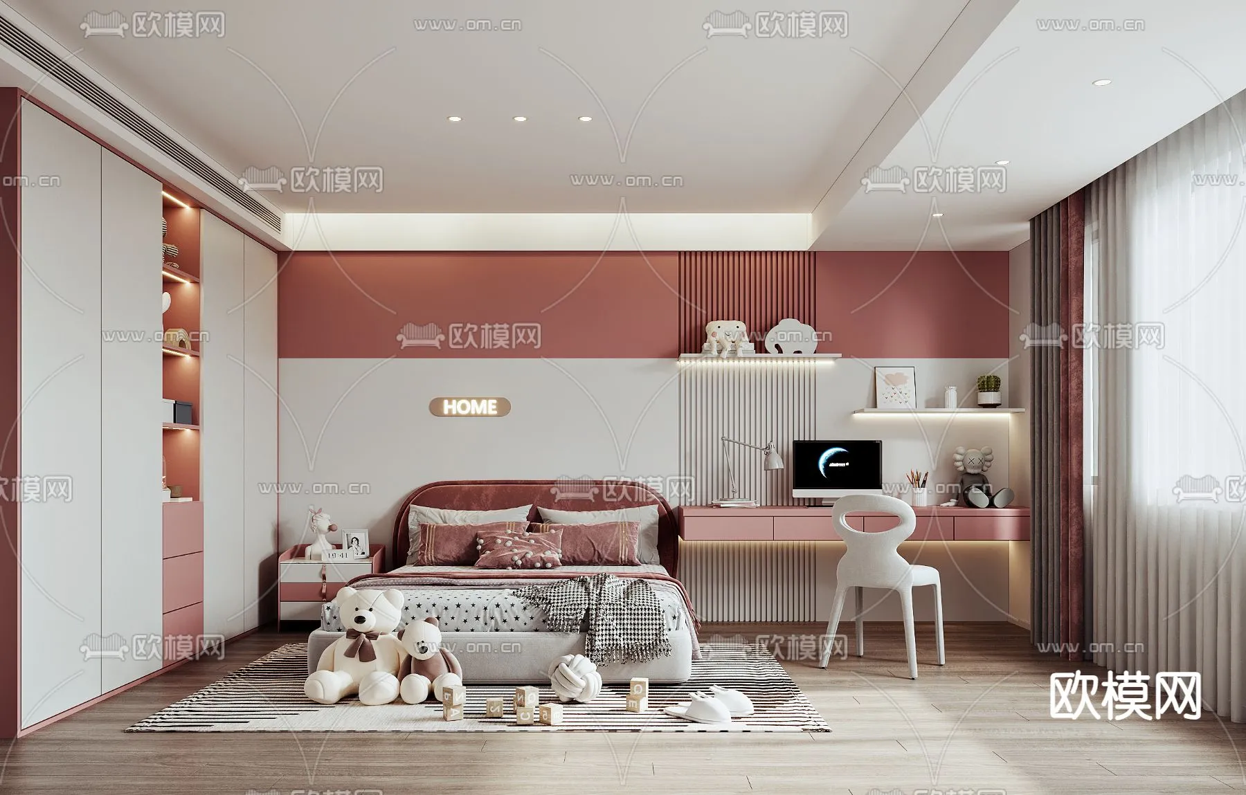 CHILDROOM SETS - VRAY / CORONA - 3D MODEL - 2627