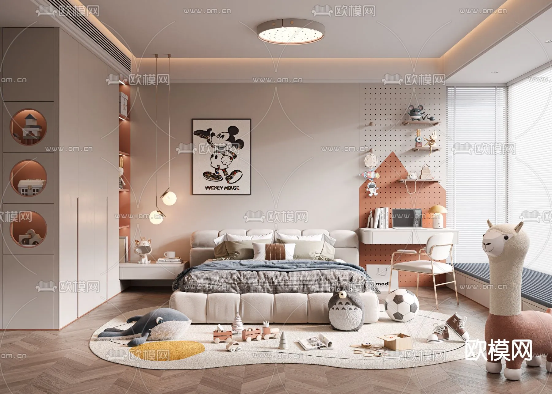 CHILDROOM SETS - VRAY / CORONA - 3D MODEL - 2629