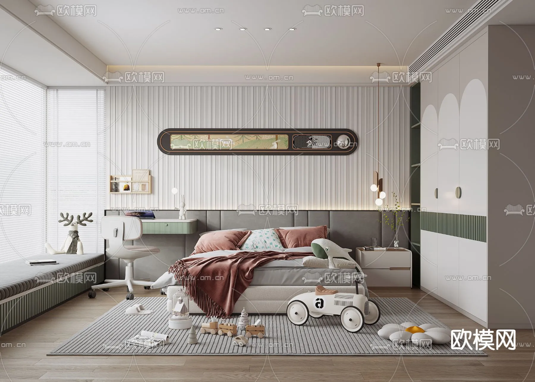 CHILDROOM SETS - VRAY / CORONA - 3D MODEL - 2642