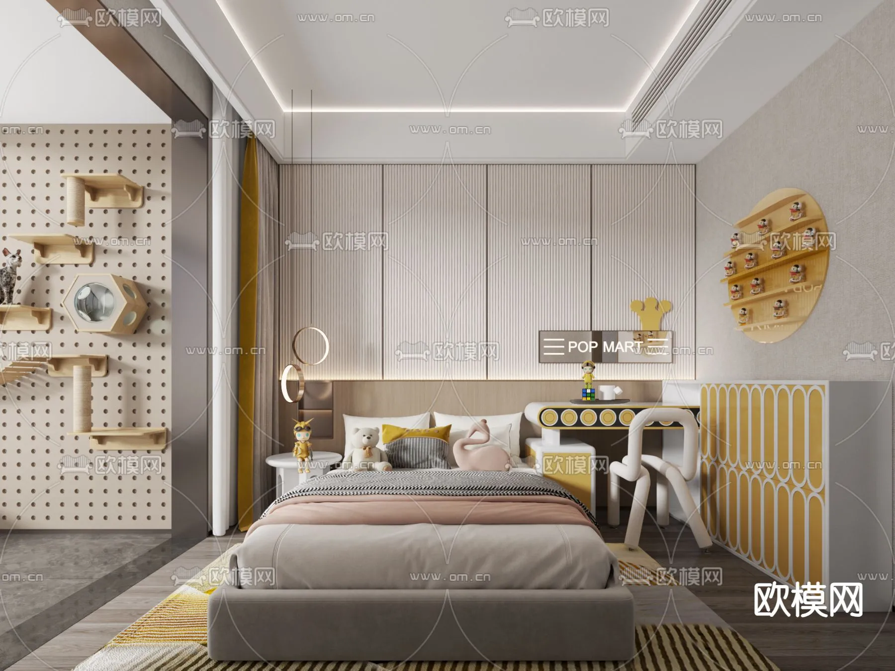 CHILDROOM SETS - VRAY / CORONA - 3D MODEL - 2646