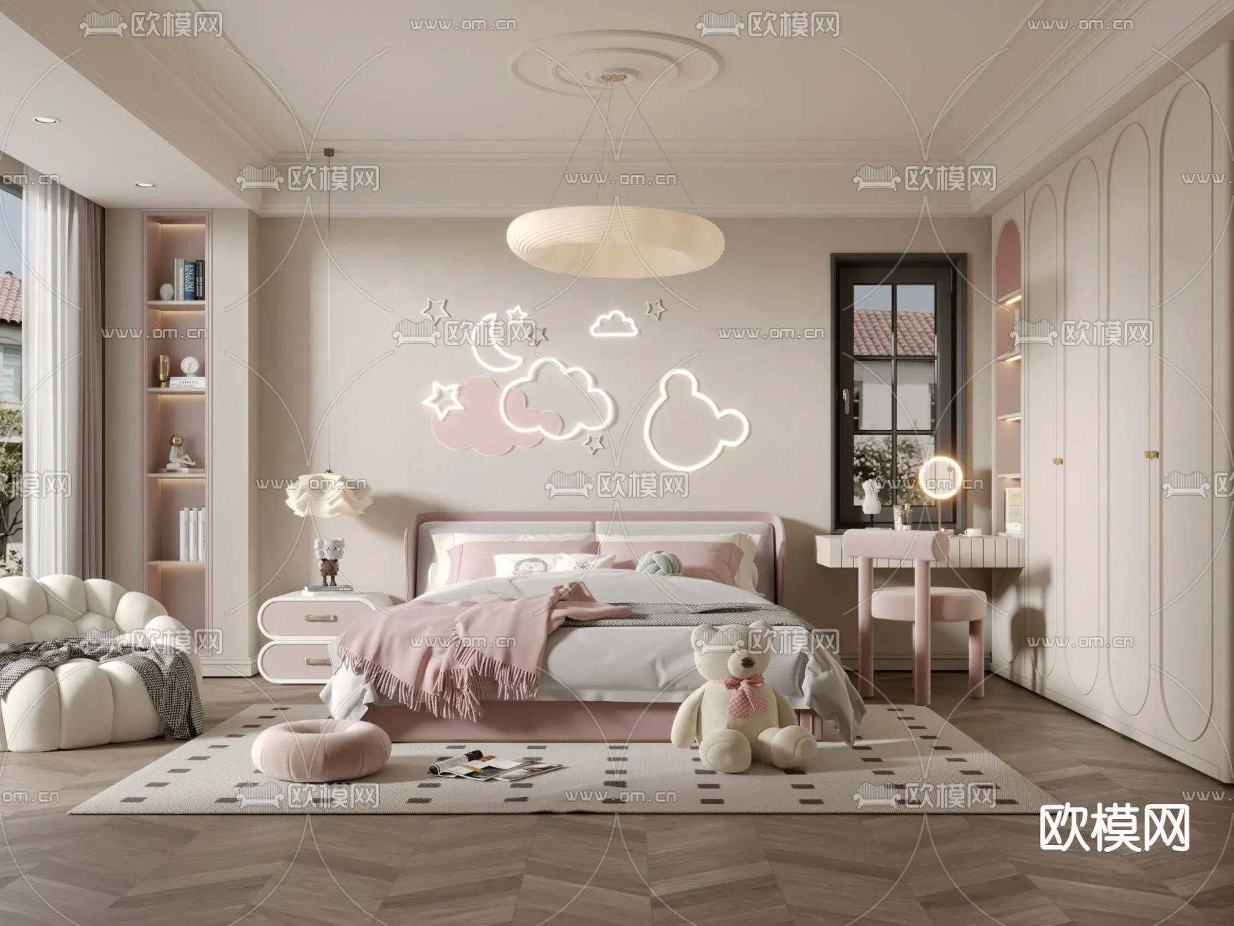 CHILDROOM SETS - VRAY / CORONA - 3D MODEL - 2648