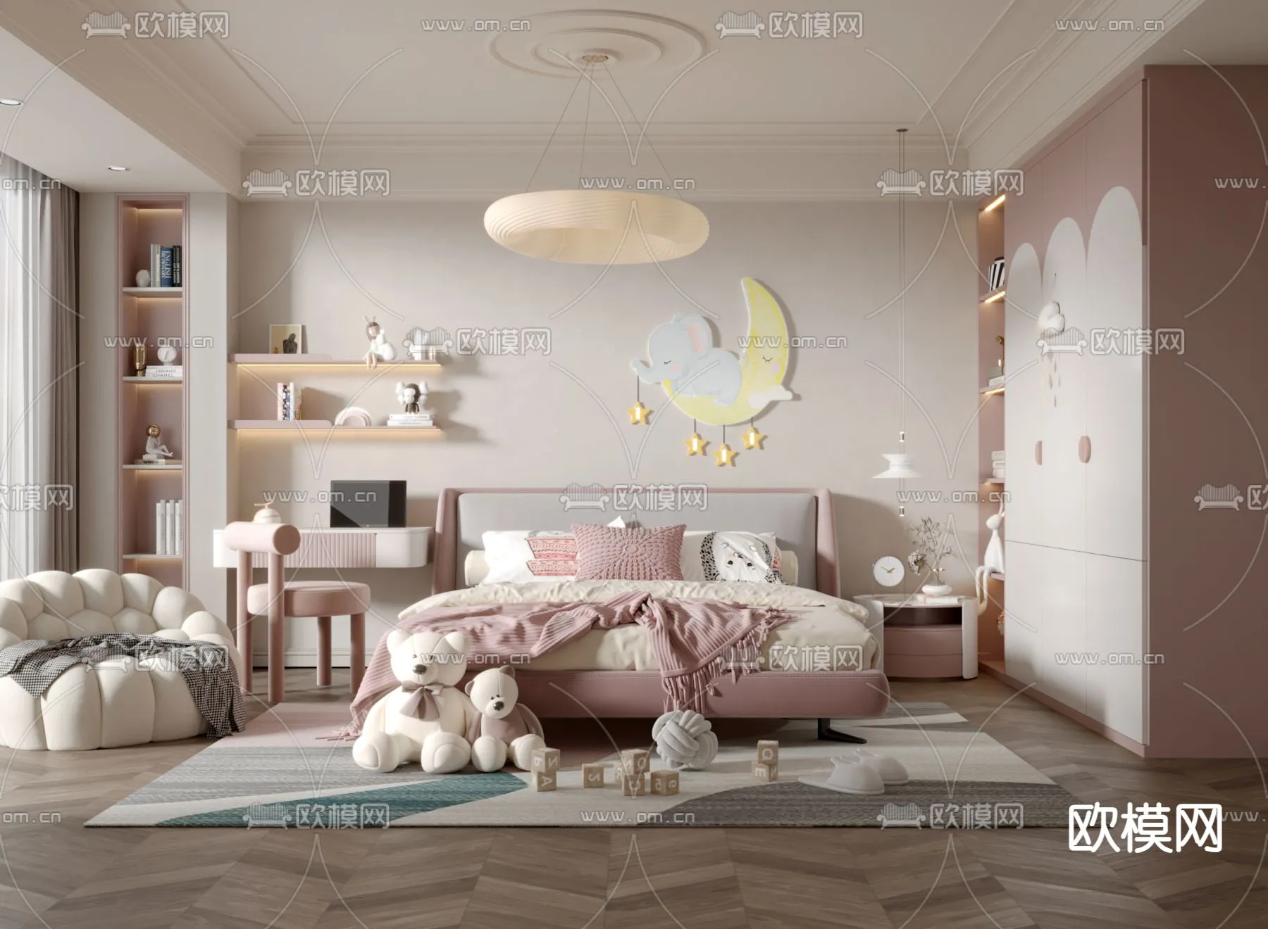 CHILDROOM SETS - VRAY / CORONA - 3D MODEL - 2654