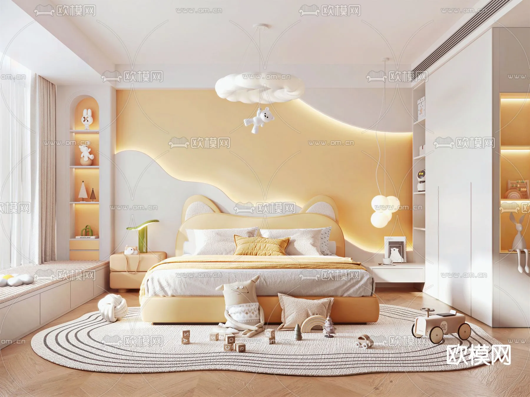 CHILDROOM SETS - VRAY / CORONA - 3D MODEL - 2657