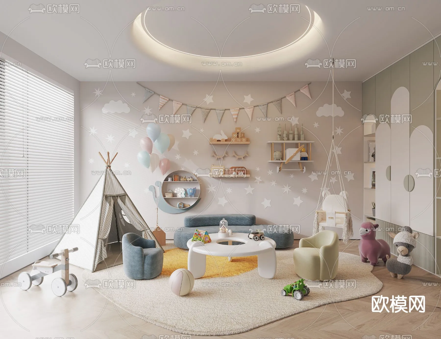 CHILDROOM SETS - VRAY / CORONA - 3D MODEL - 2665