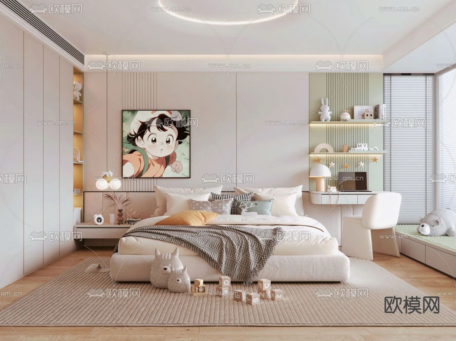 CHILDROOM SETS - VRAY / CORONA - 3D MODEL - 2666