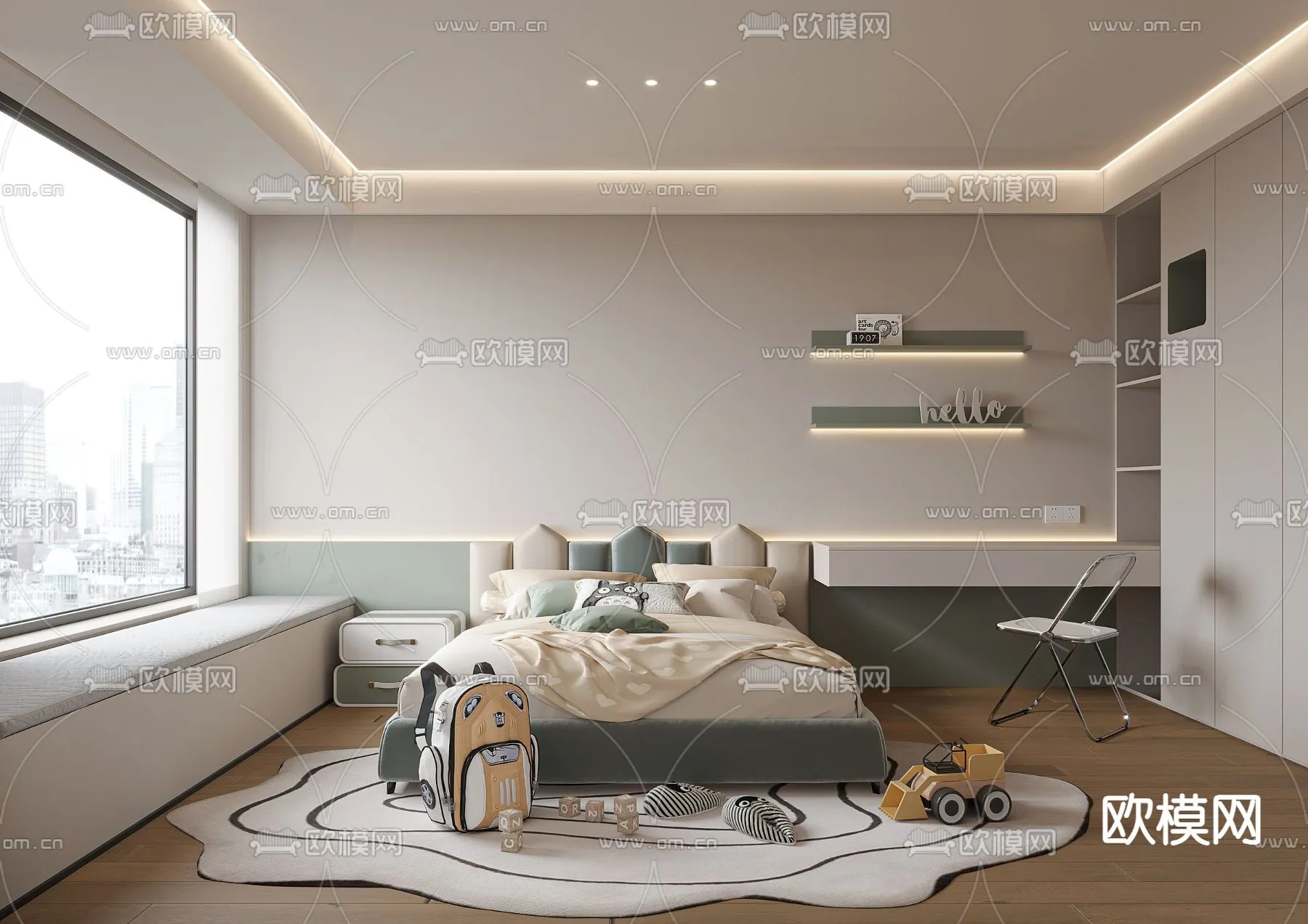 CHILDROOM SETS - VRAY / CORONA - 3D MODEL - 2667