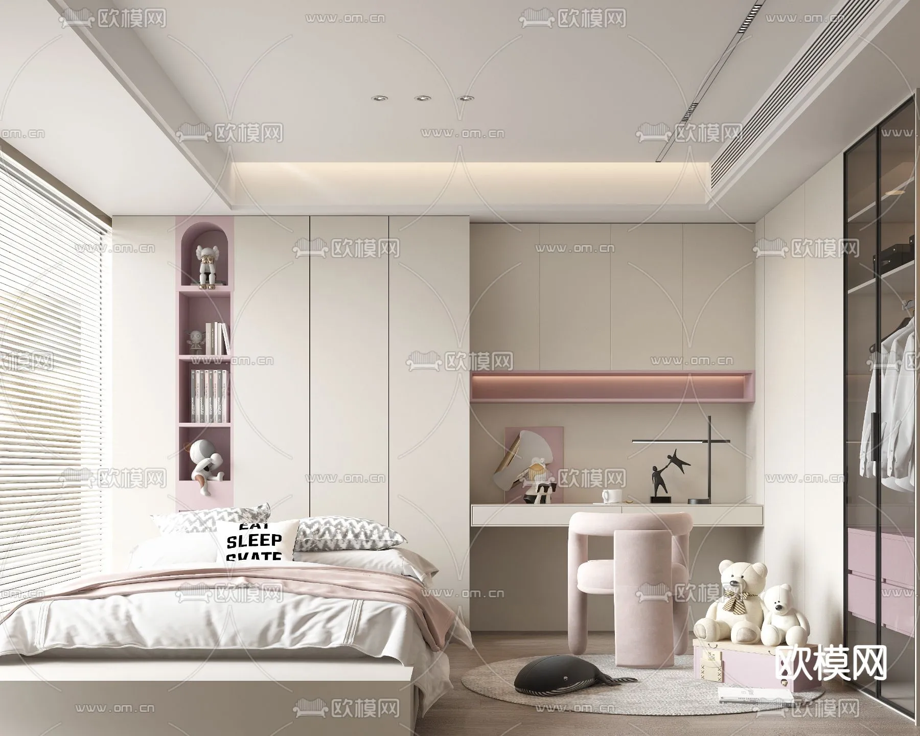 CHILDROOM SETS - VRAY / CORONA - 3D MODEL - 2668
