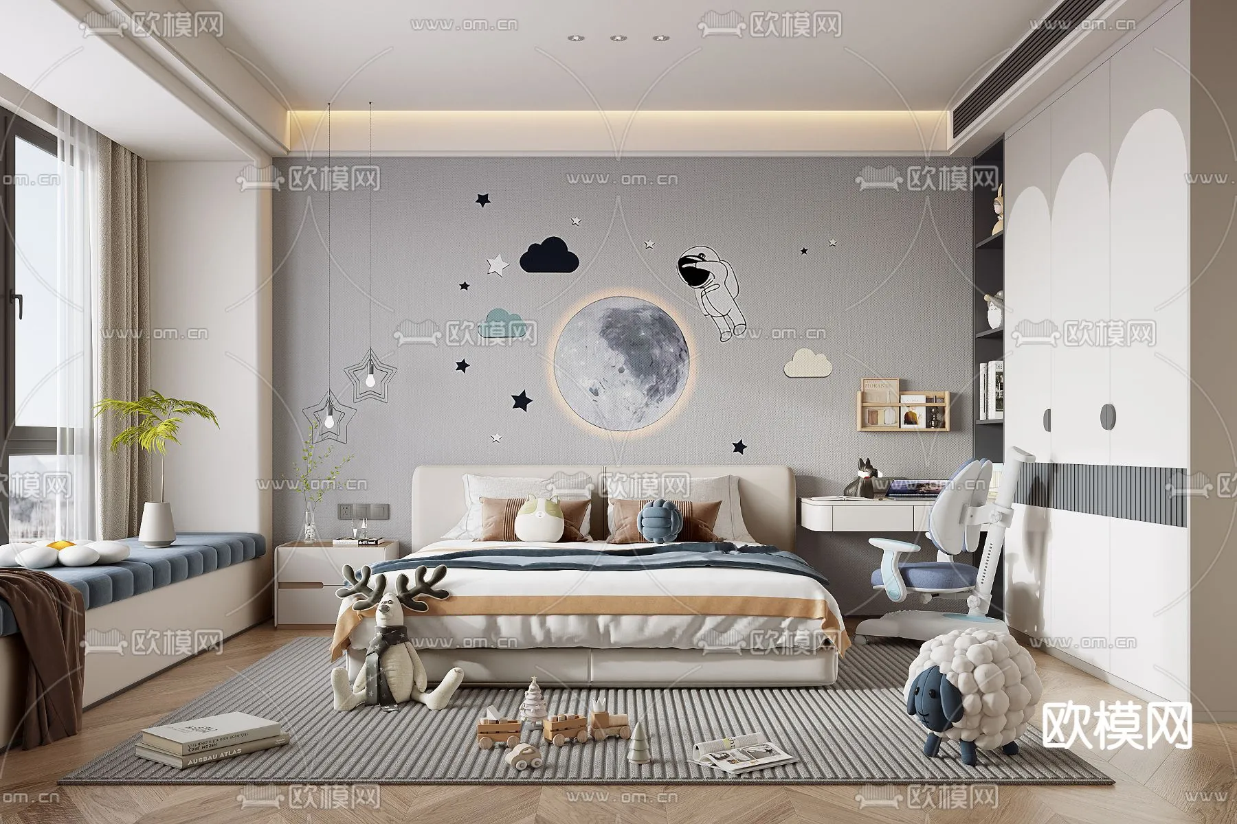 CHILDROOM SETS - VRAY / CORONA - 3D MODEL - 2674