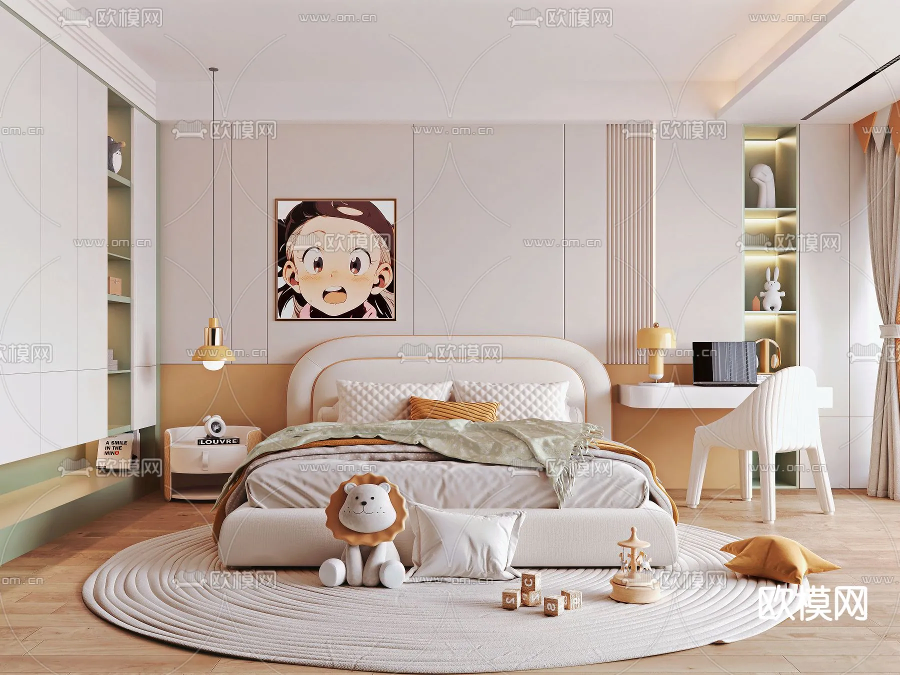 CHILDROOM SETS - VRAY / CORONA - 3D MODEL - 2677