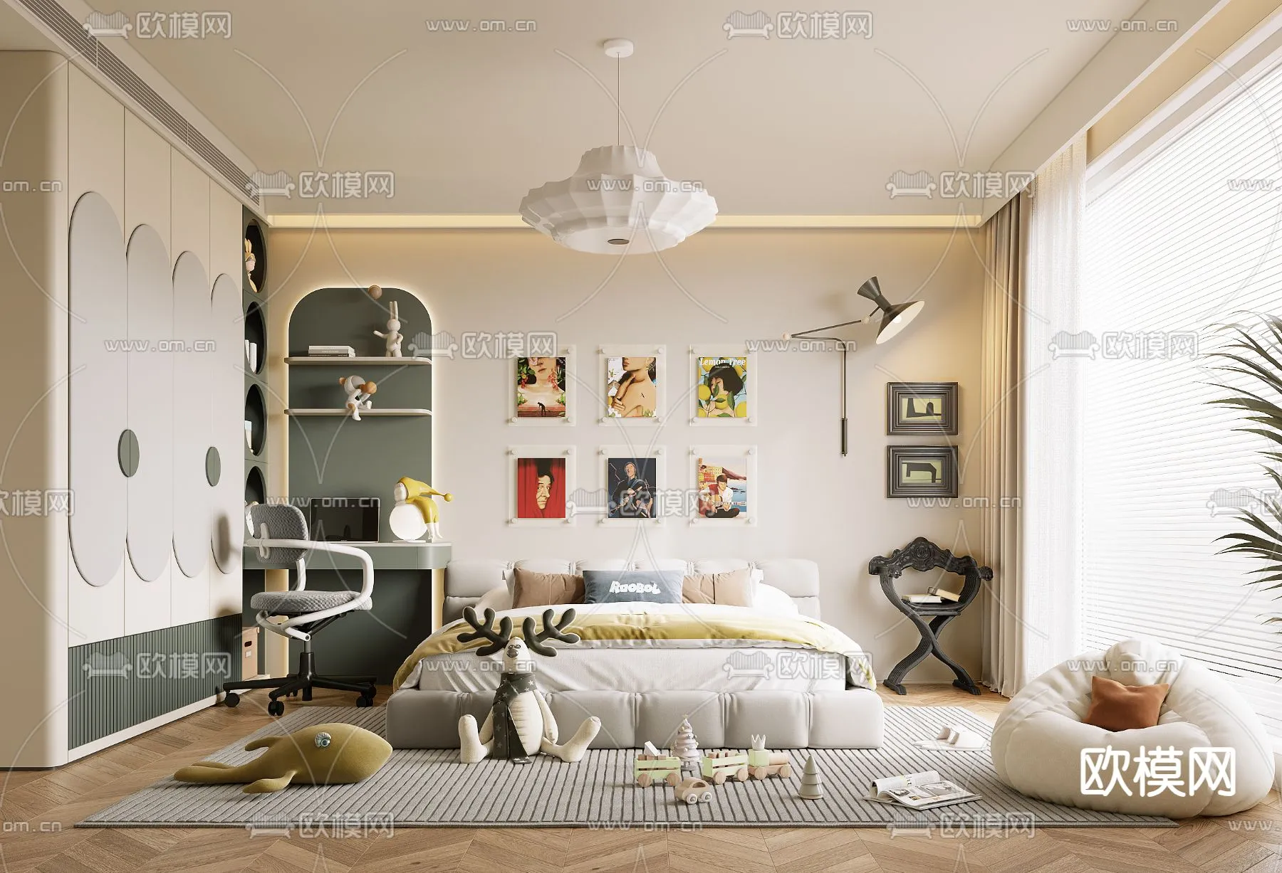 CHILDROOM SETS - VRAY / CORONA - 3D MODEL - 2682