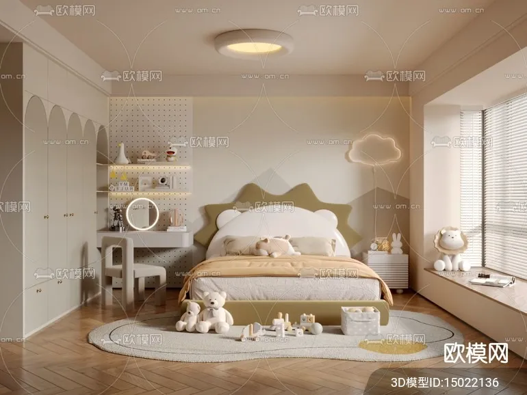 CHILDROOM SETS - VRAY / CORONA - 3D MODEL - 2683