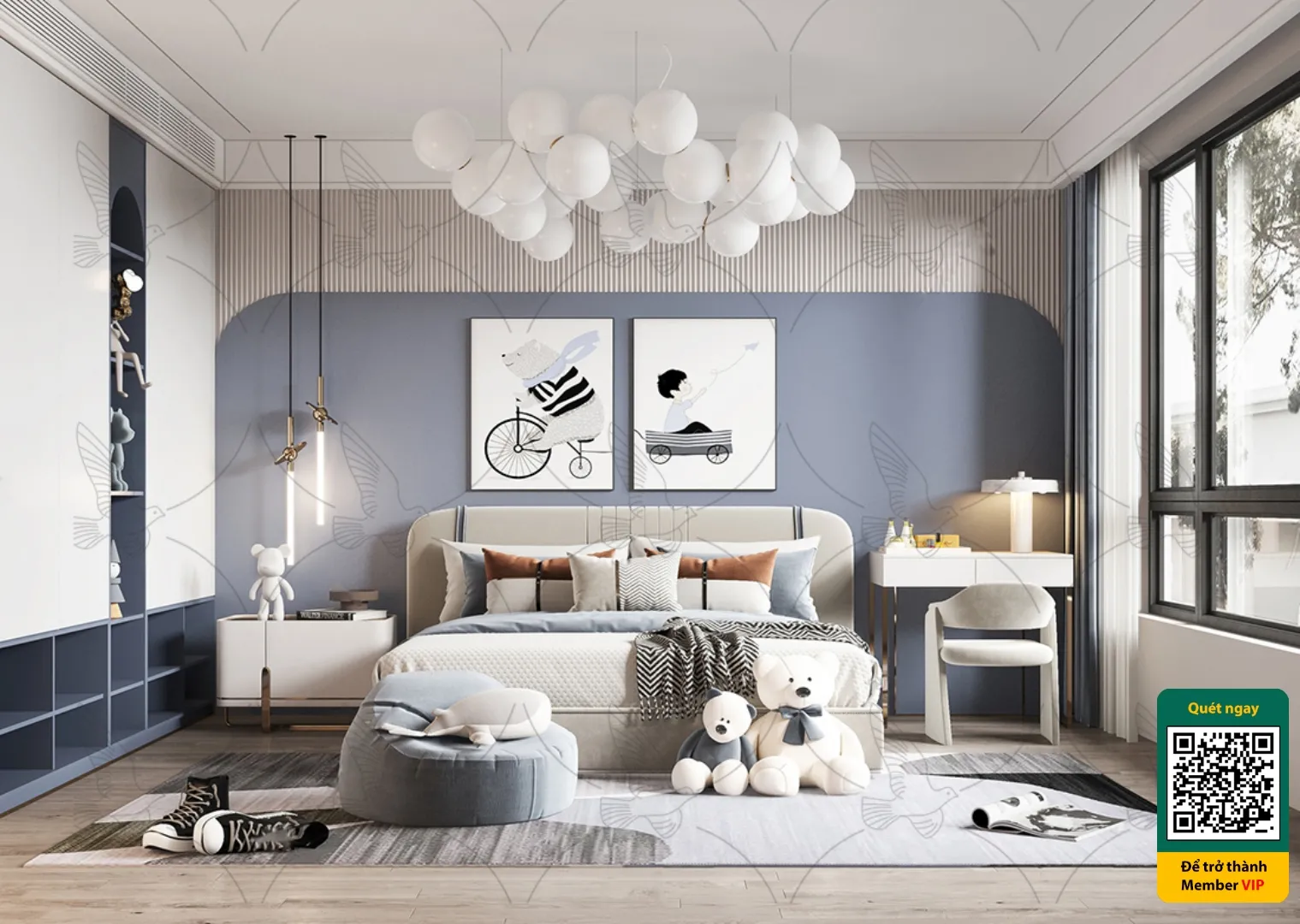 CHILDROOM SETS - VRAY / CORONA - 3D MODEL - 4097