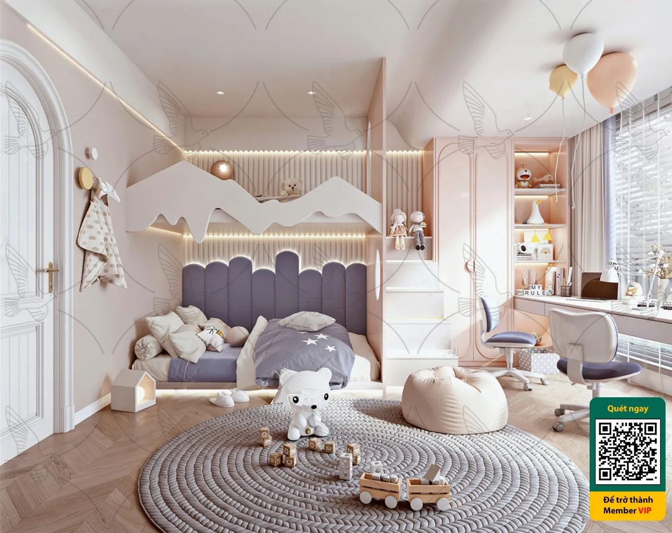CHILDROOM SETS - VRAY / CORONA - 3D MODEL - 4101