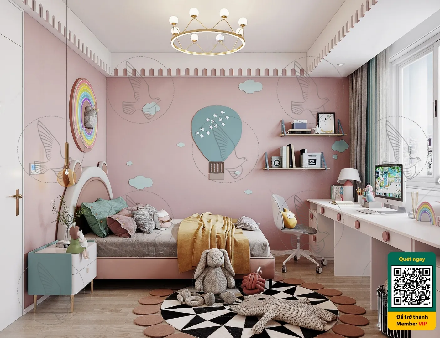CHILDROOM SETS - VRAY / CORONA - 3D MODEL - 4107