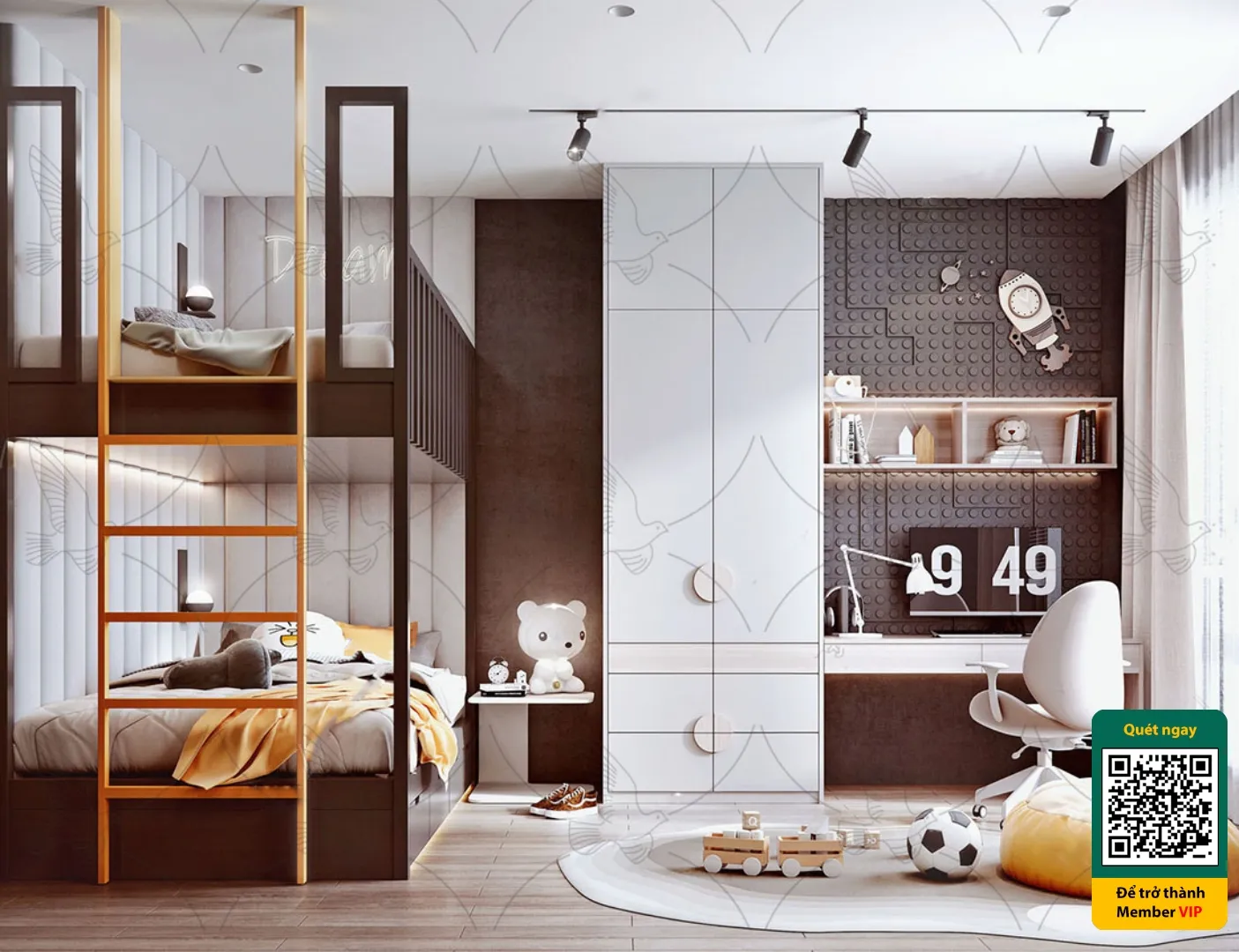 CHILDROOM SETS - VRAY / CORONA - 3D MODEL - 4110