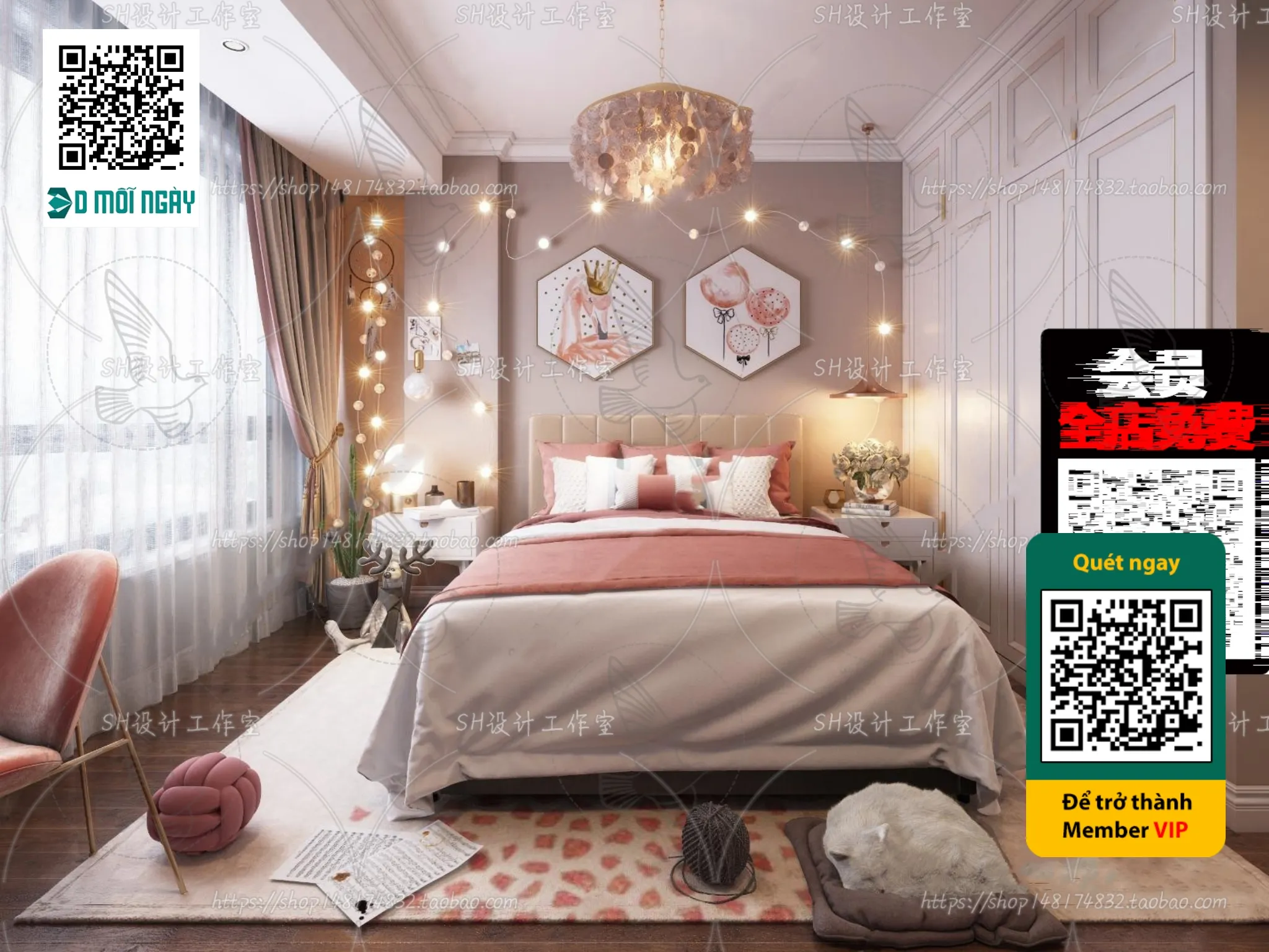 CHILDROOM SETS - VRAY / CORONA - 3D MODEL - 4658