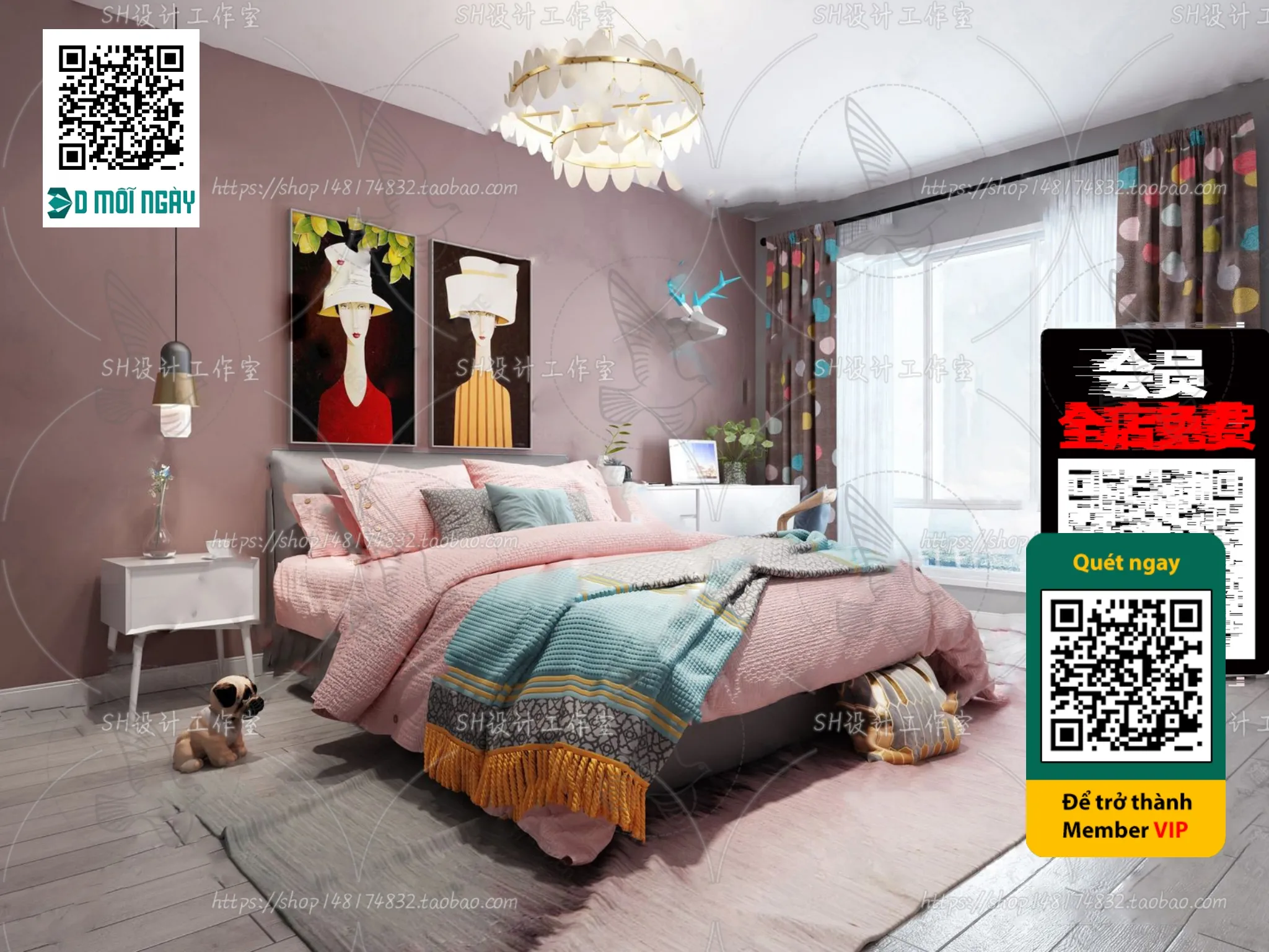 CHILDROOM SETS - VRAY / CORONA - 3D MODEL - 4667