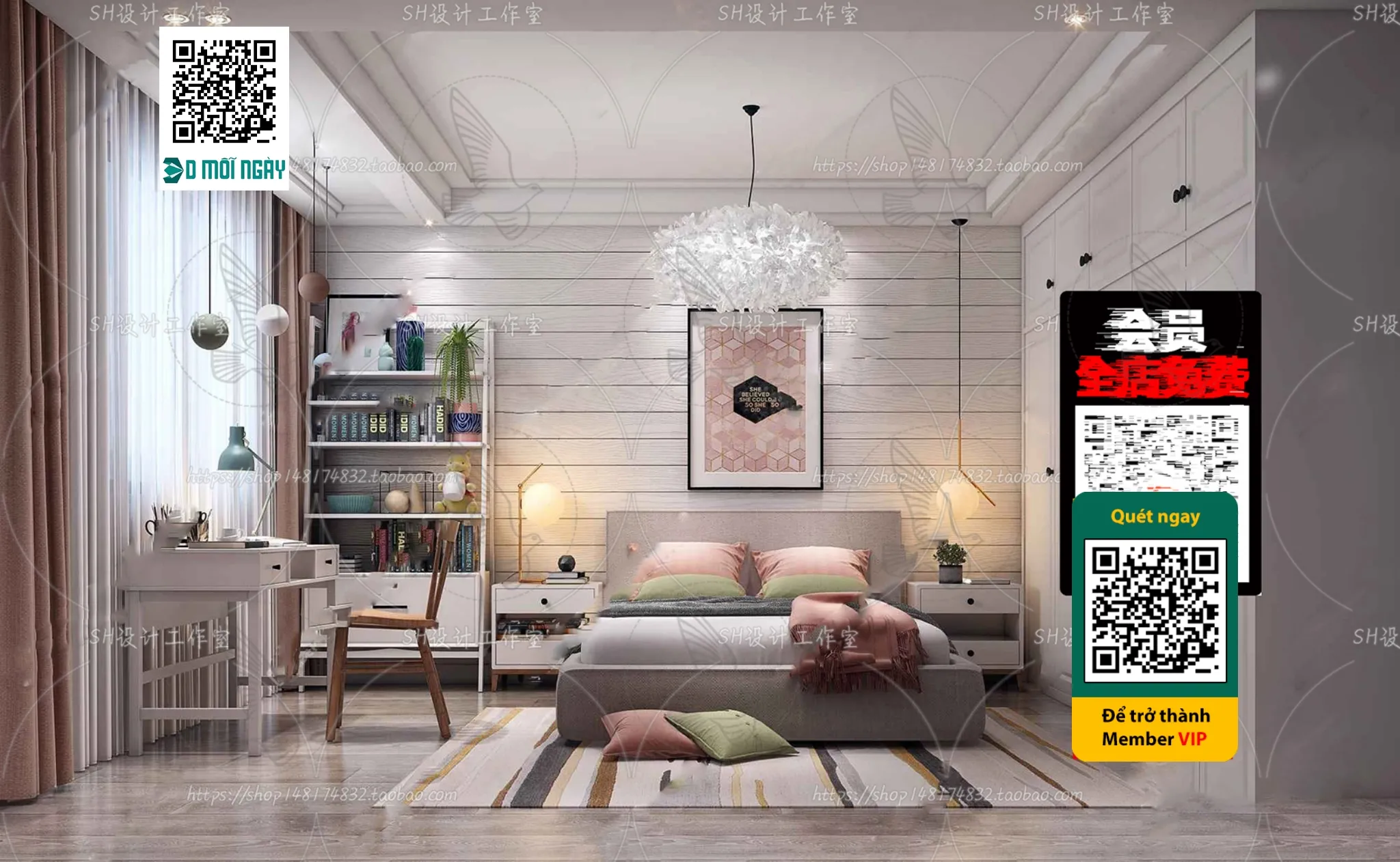 CHILDROOM SETS - VRAY / CORONA - 3D MODEL - 4672