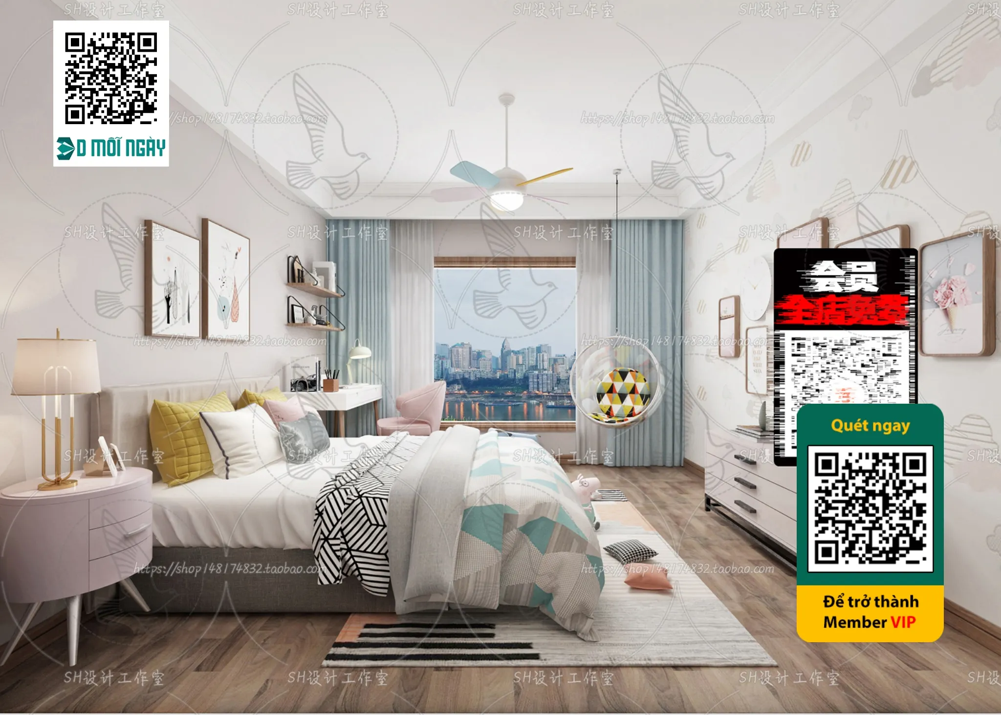 CHILDROOM SETS - VRAY / CORONA - 3D MODEL - 4673