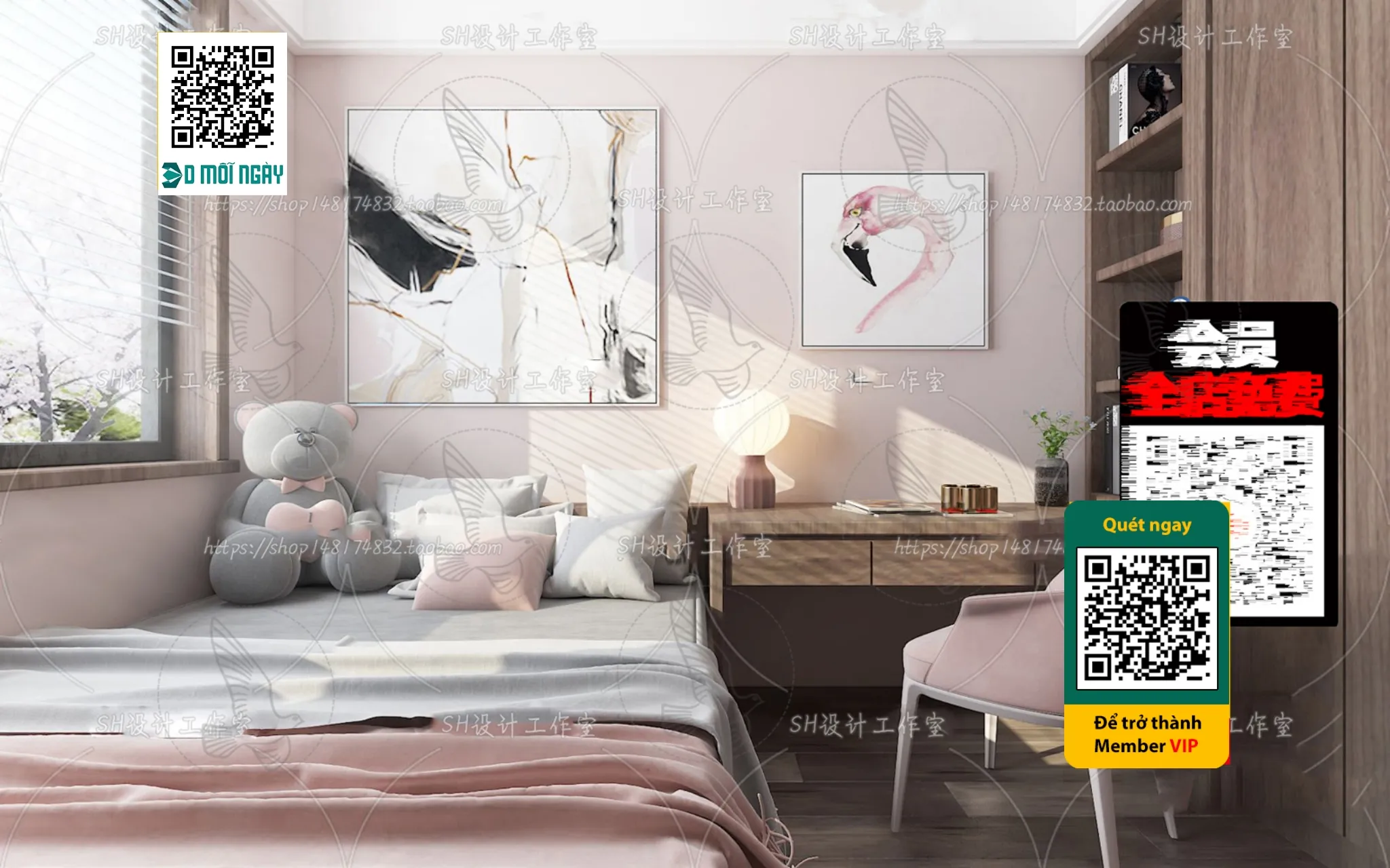 CHILDROOM SETS - VRAY / CORONA - 3D MODEL - 4674