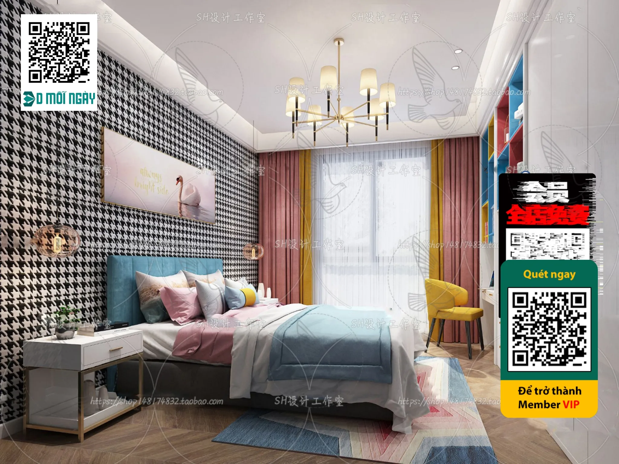 CHILDROOM SETS - VRAY / CORONA - 3D MODEL - 4683