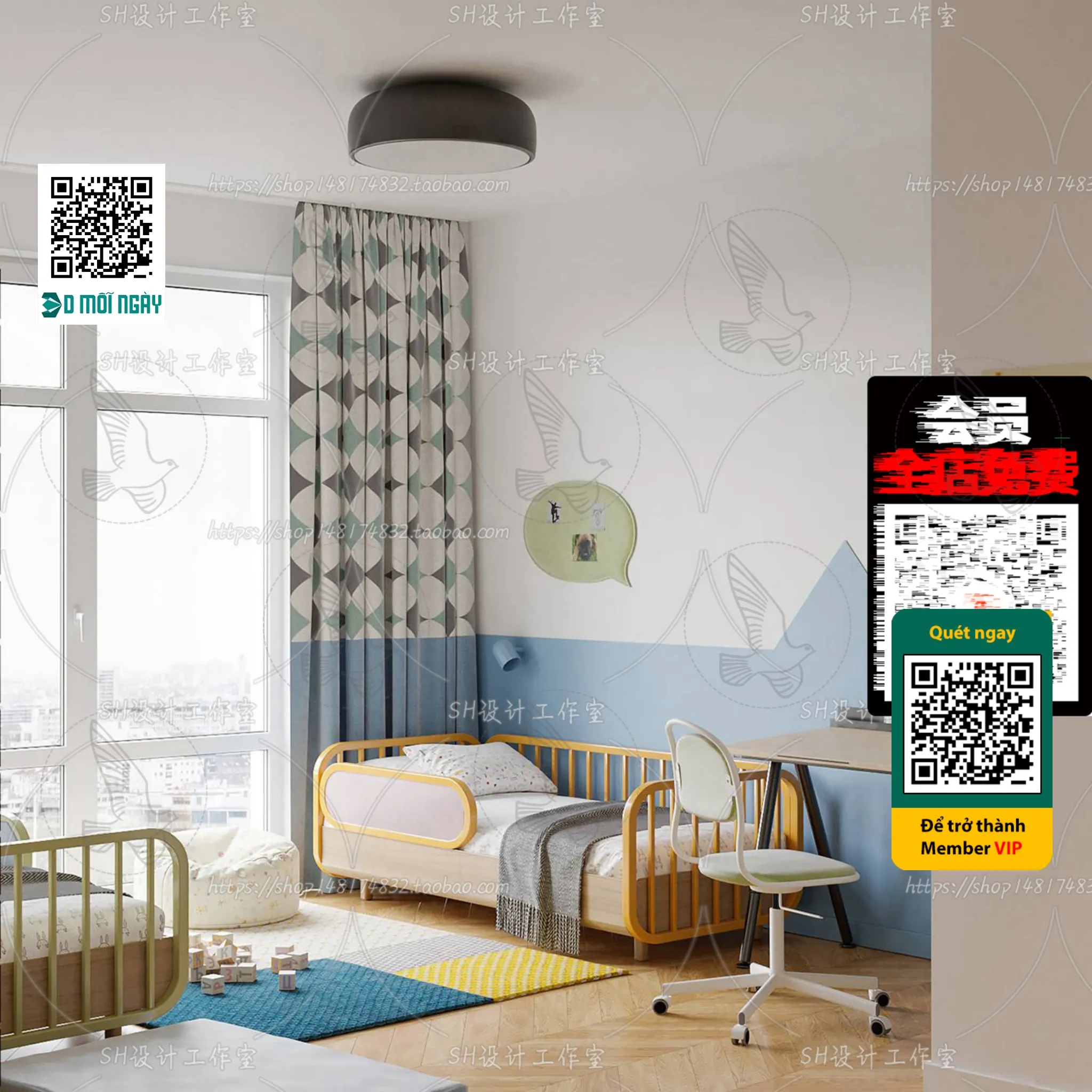 CHILDROOM SETS - VRAY / CORONA - 3D MODEL - 4691