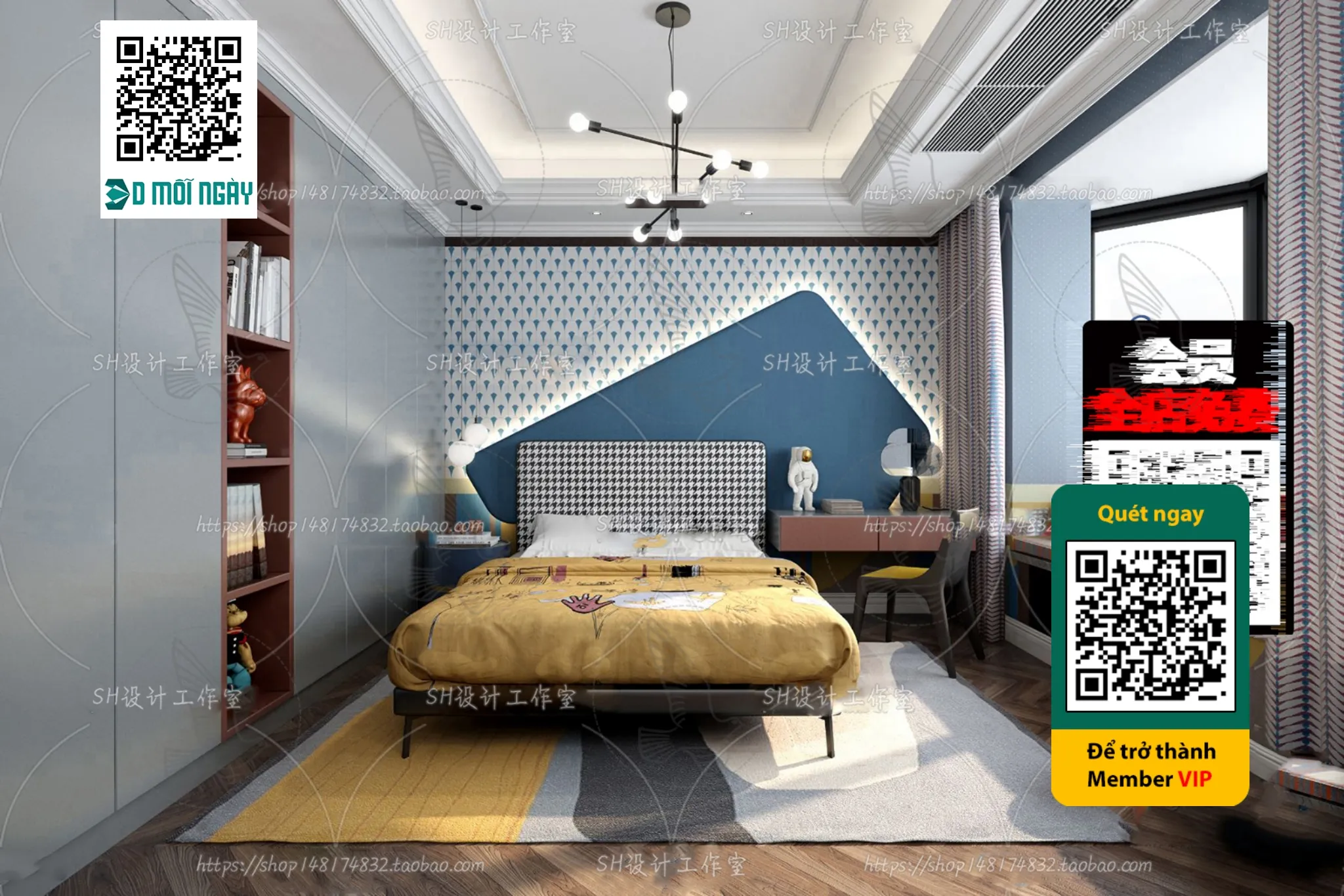 CHILDROOM SETS - VRAY / CORONA - 3D MODEL - 4707