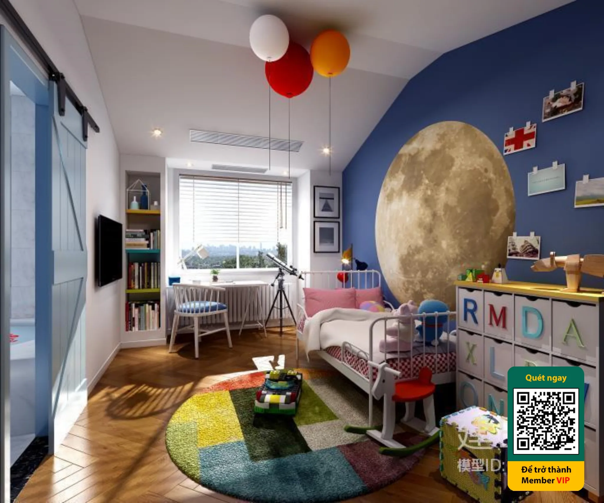 CHILDROOM SETS - VRAY / CORONA - 3D MODEL - 5418