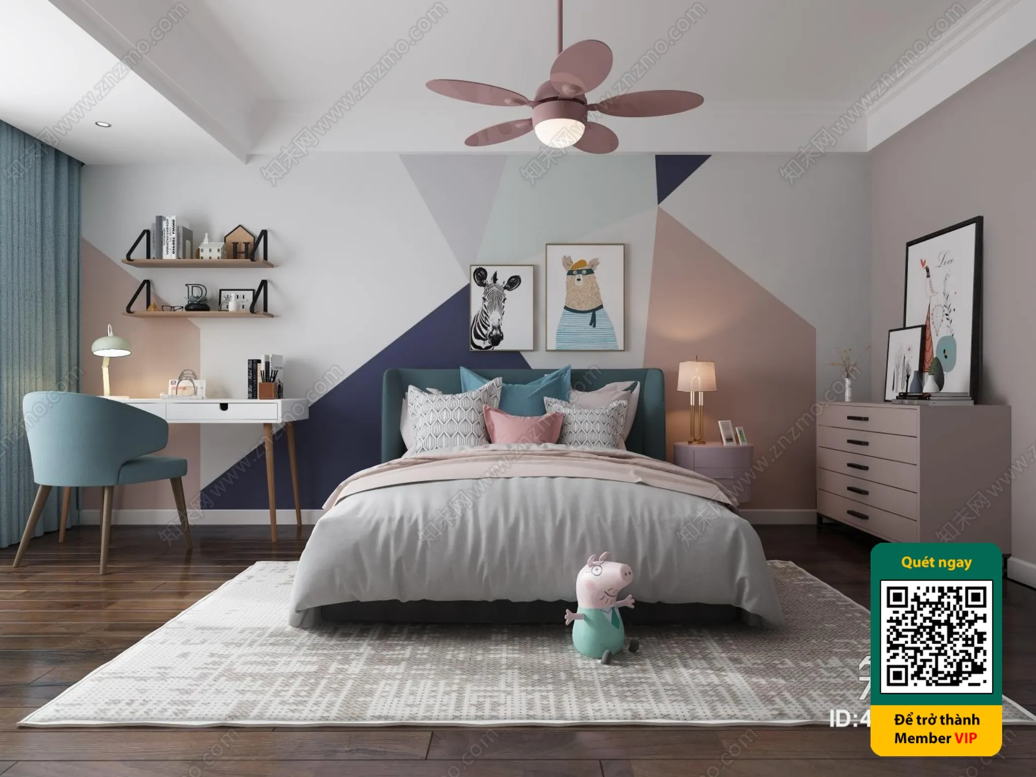 CHILDROOM SETS - VRAY / CORONA - 3D MODEL - 5448