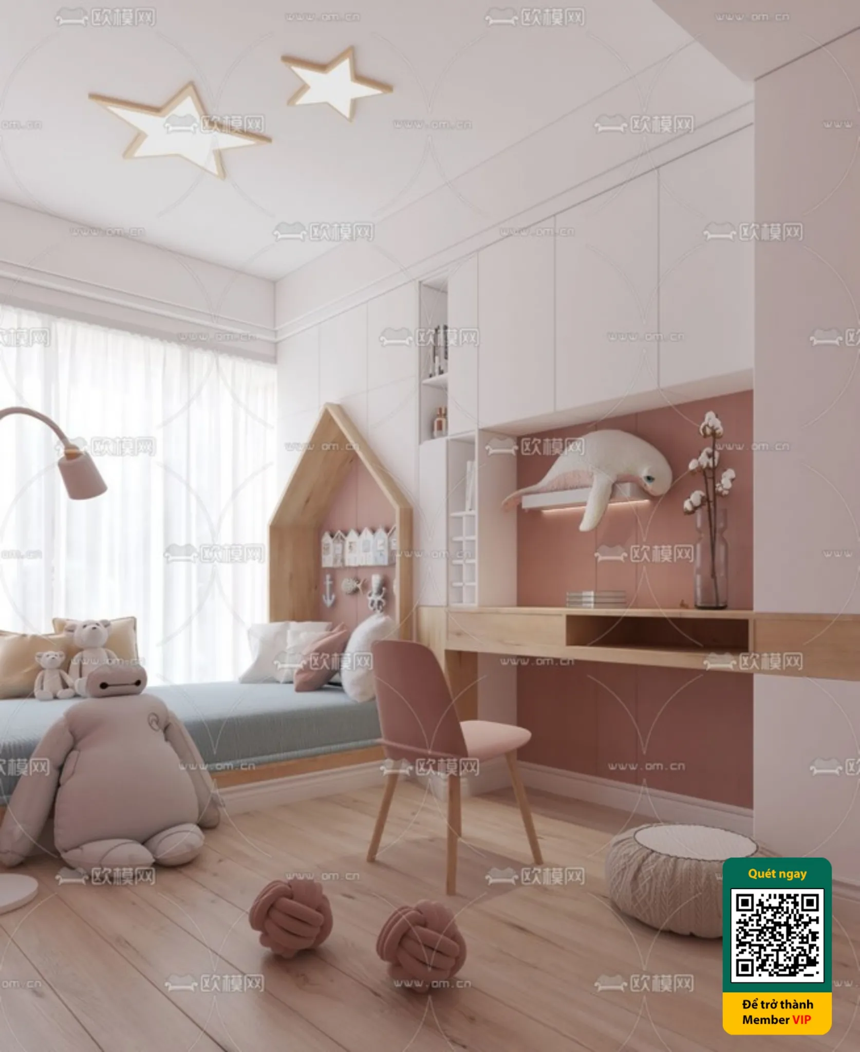 CHILDROOM SETS - VRAY / CORONA - 3D MODEL - 5458