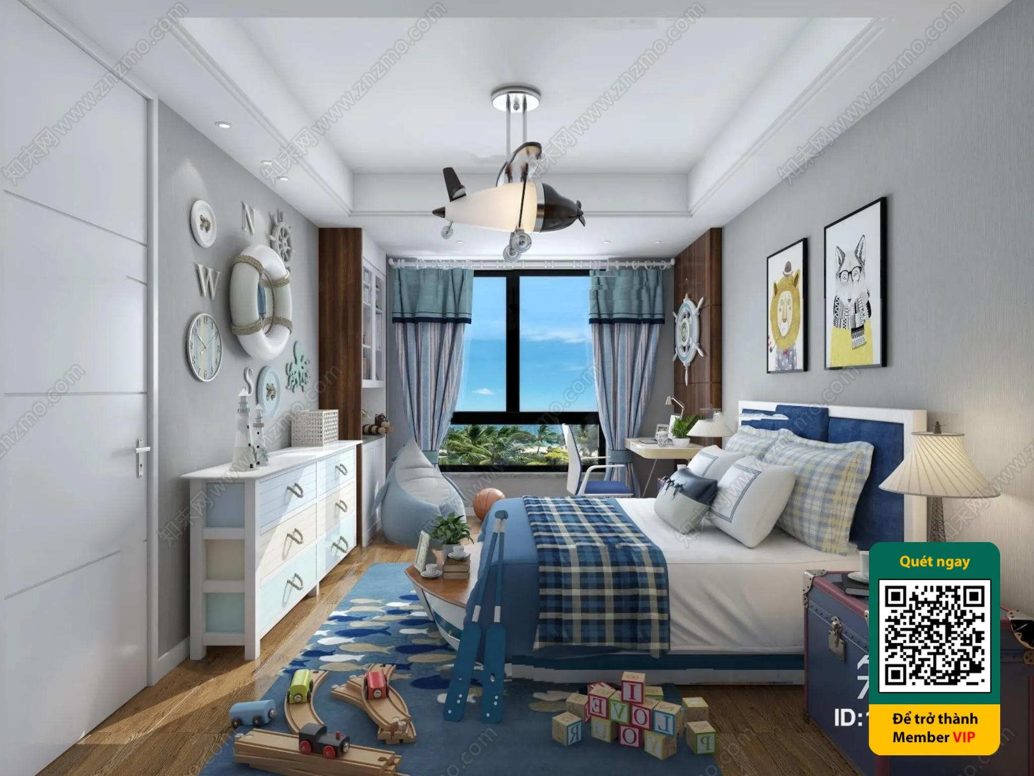 CHILDROOM SETS - VRAY / CORONA - 3D MODEL - 5465