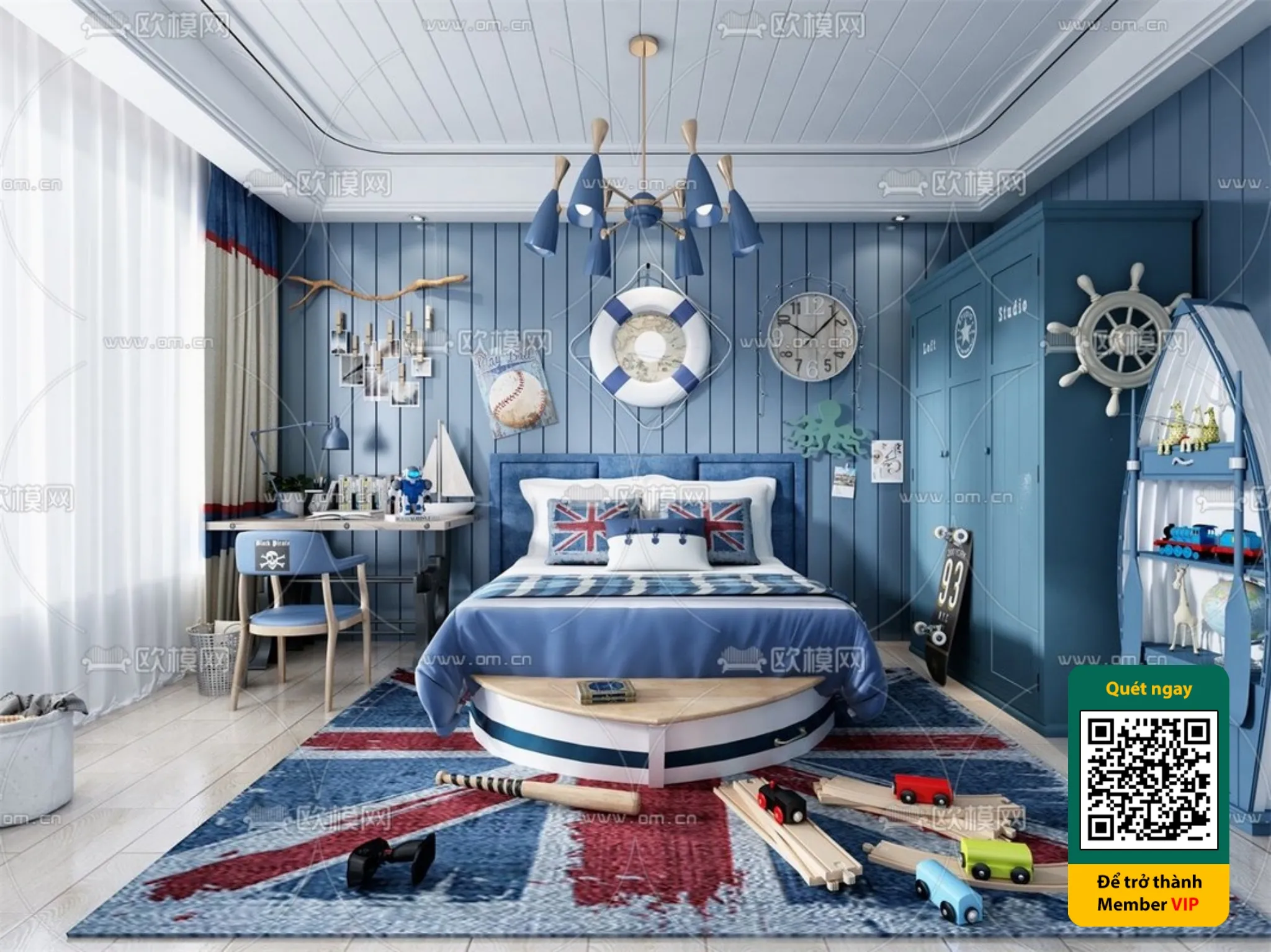 CHILDROOM SETS - VRAY / CORONA - 3D MODEL - 5475