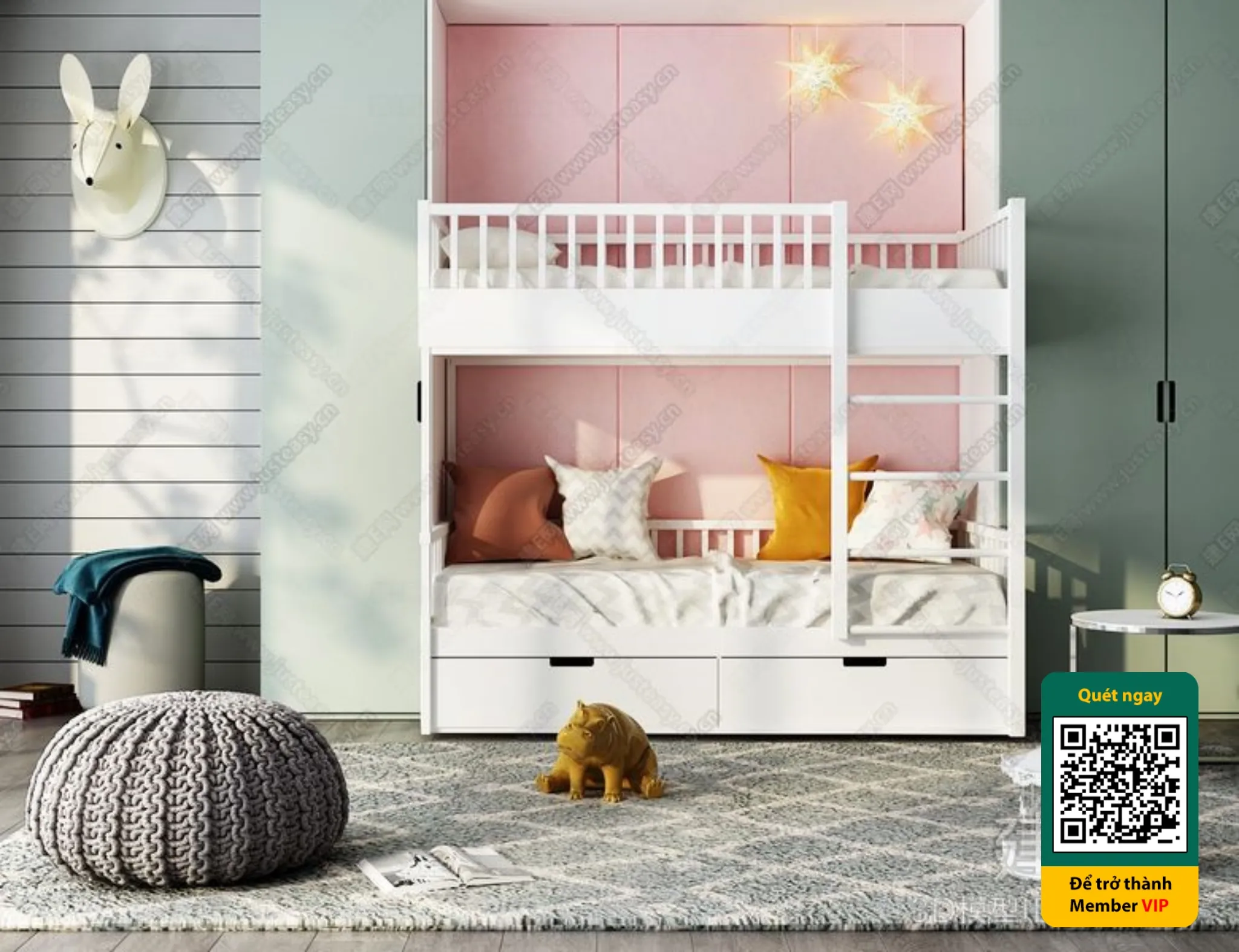 CHILDROOM SETS - VRAY / CORONA - 3D MODEL - 5477