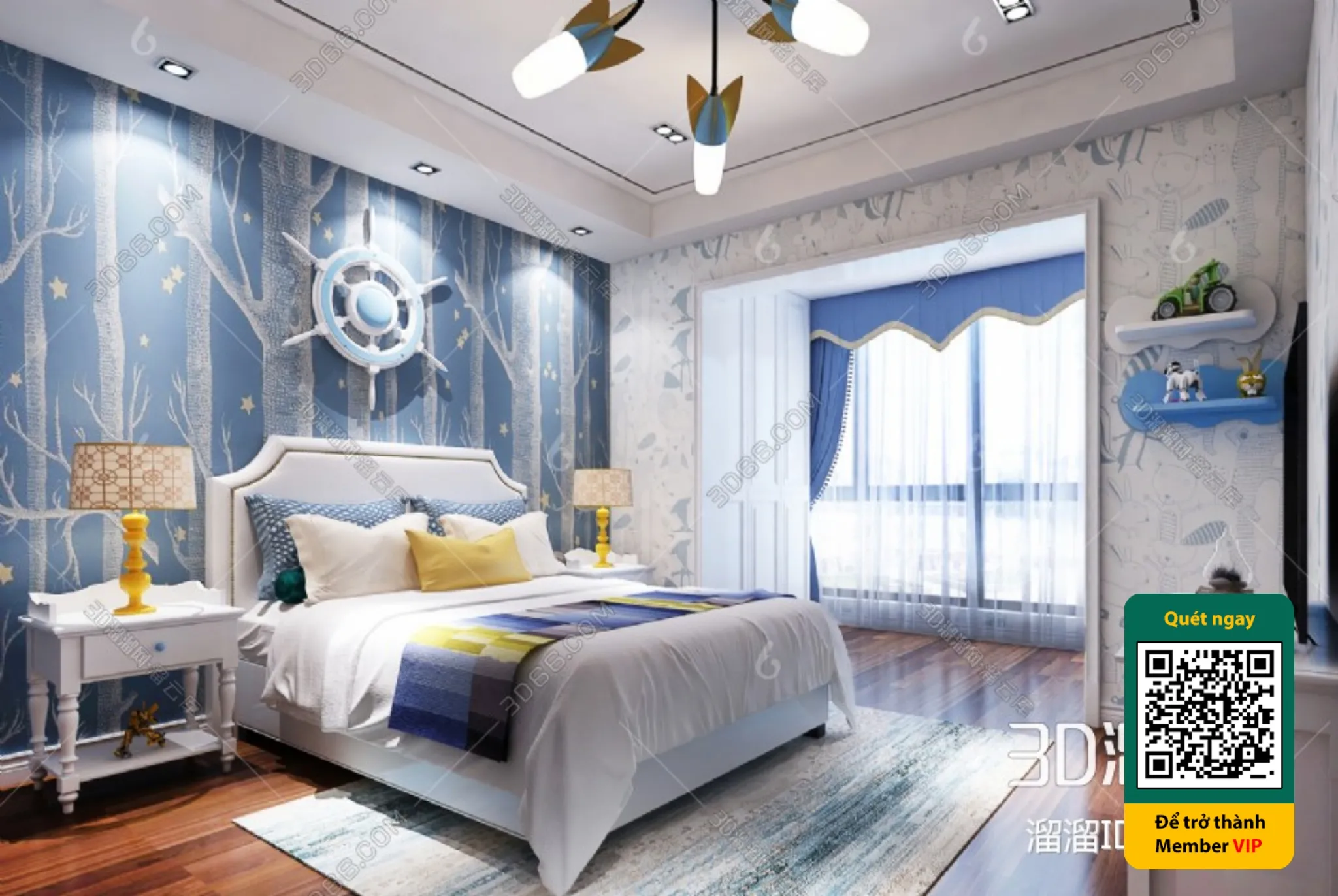 CHILDROOM SETS - VRAY / CORONA - 3D MODEL - 5478